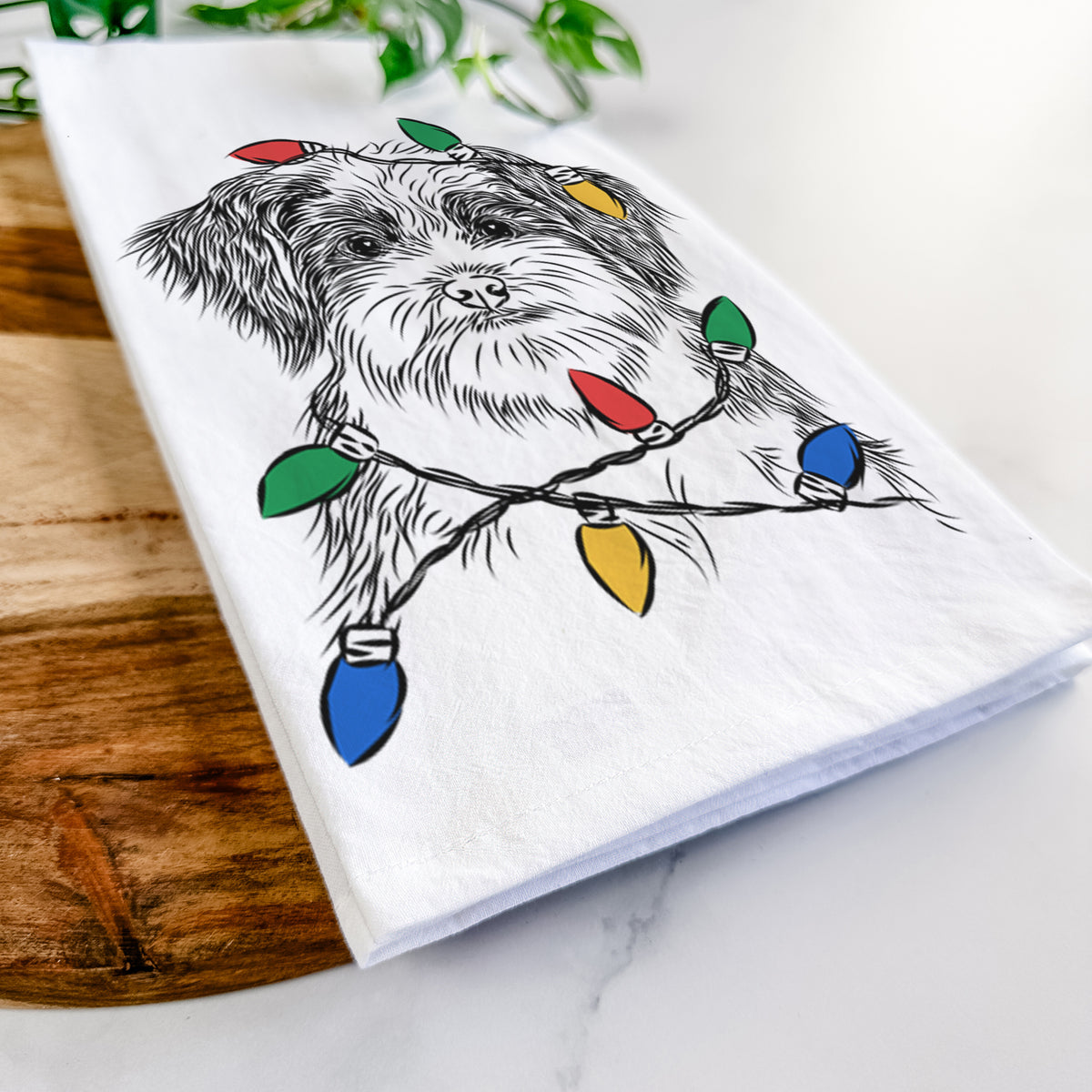 Asa the Havanese Tea Towel