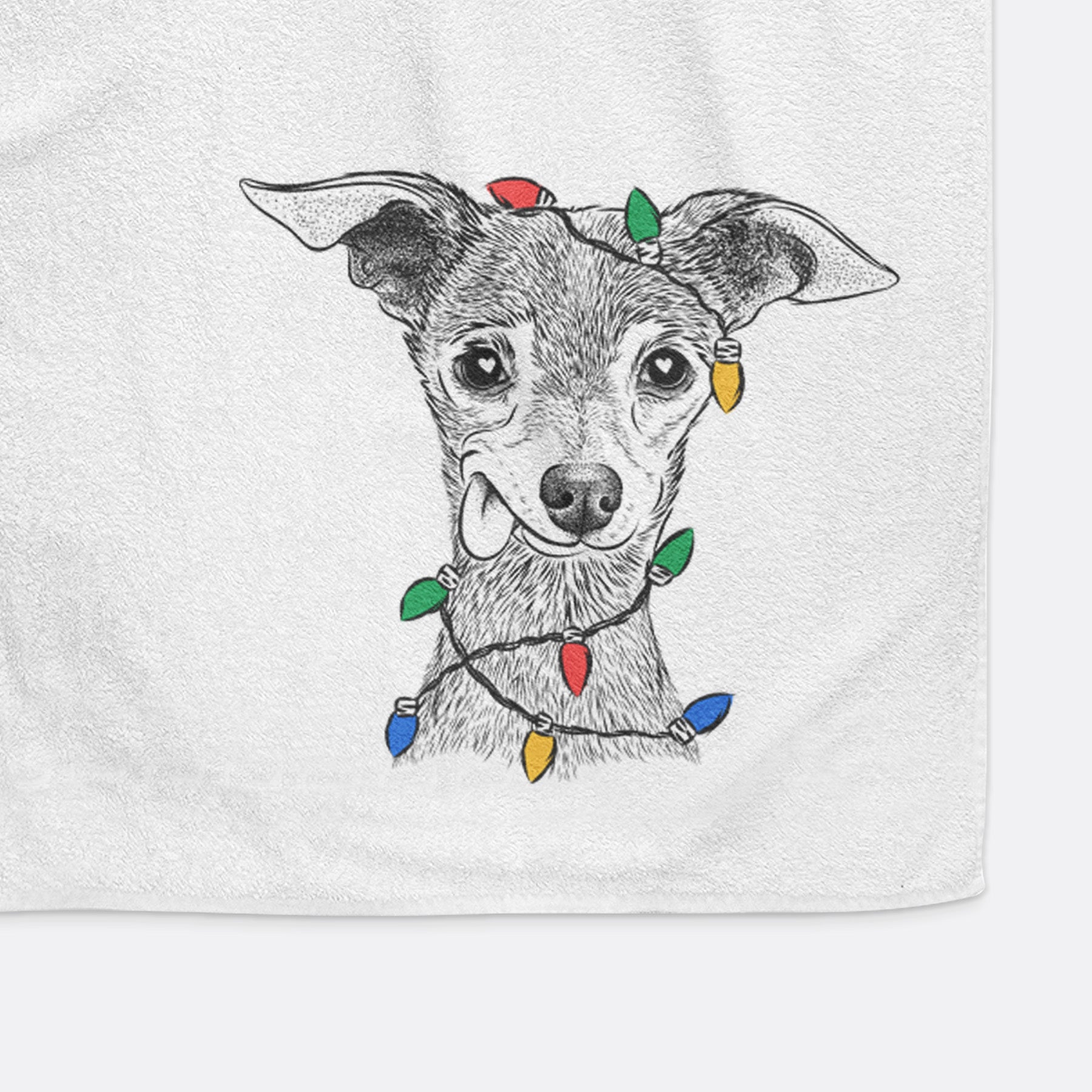 Bebe the Chihuahua Decorative Hand Towel