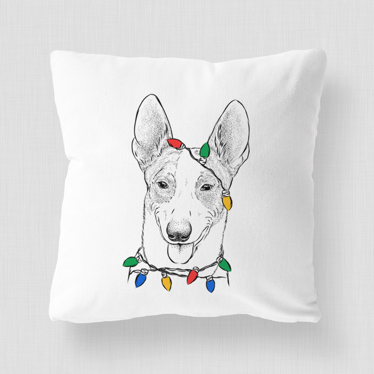 Berlin the Carolina Dog - Throw Pillow Cover
