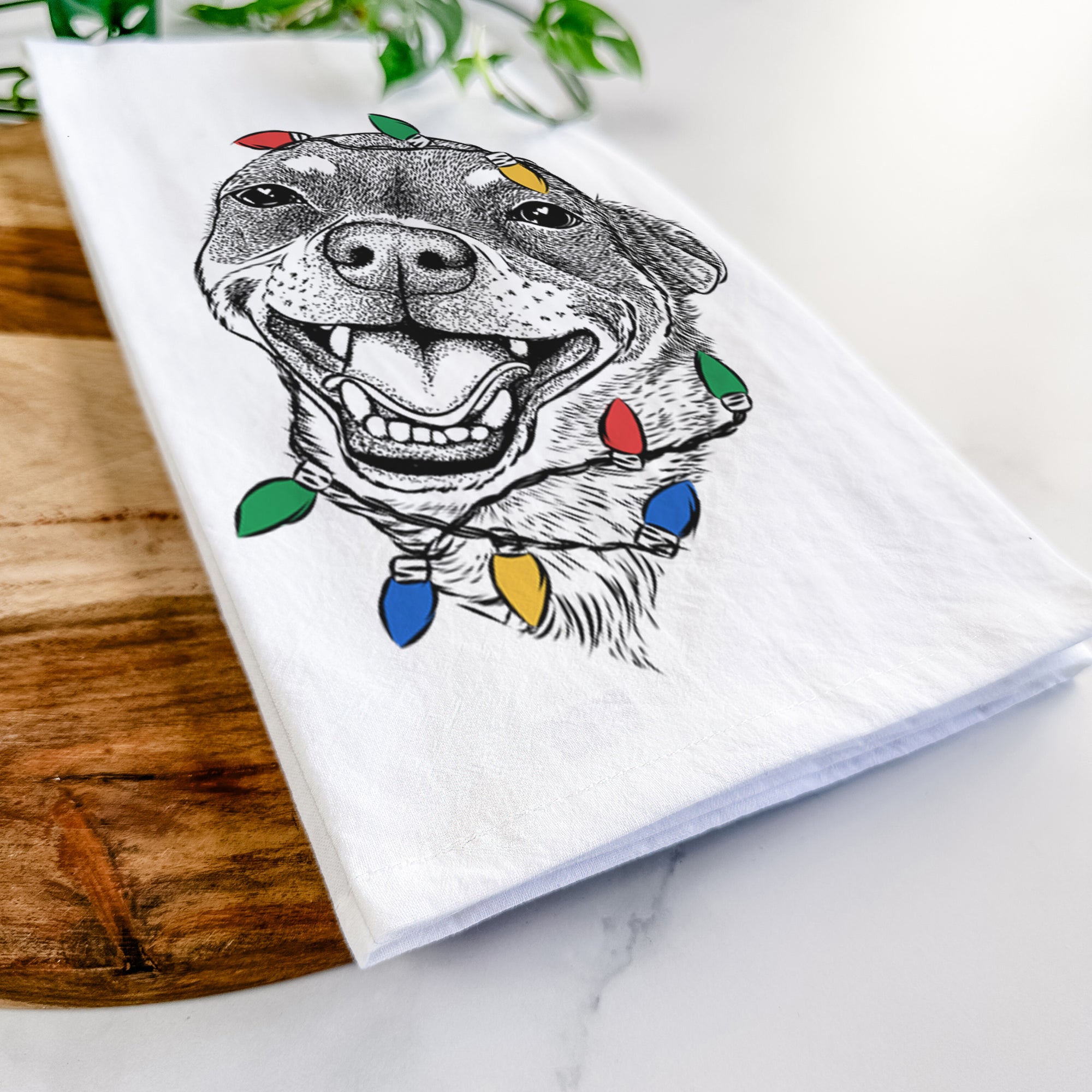 Boss the Chihuahua Tea Towel