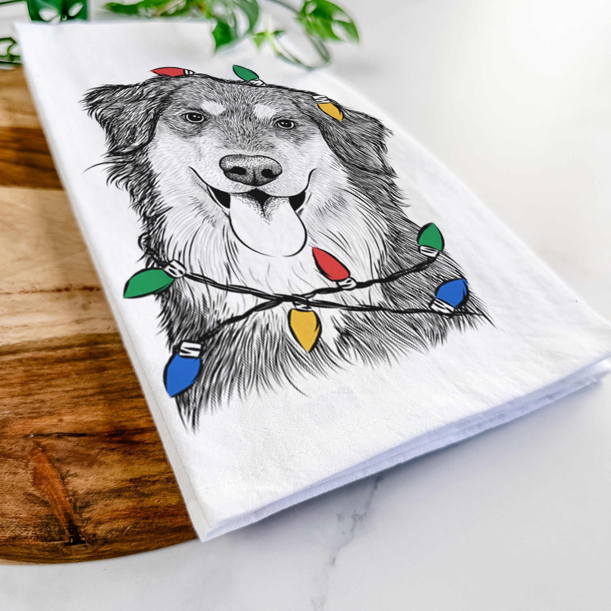 Brodie the Golden Aussie Tea Towel