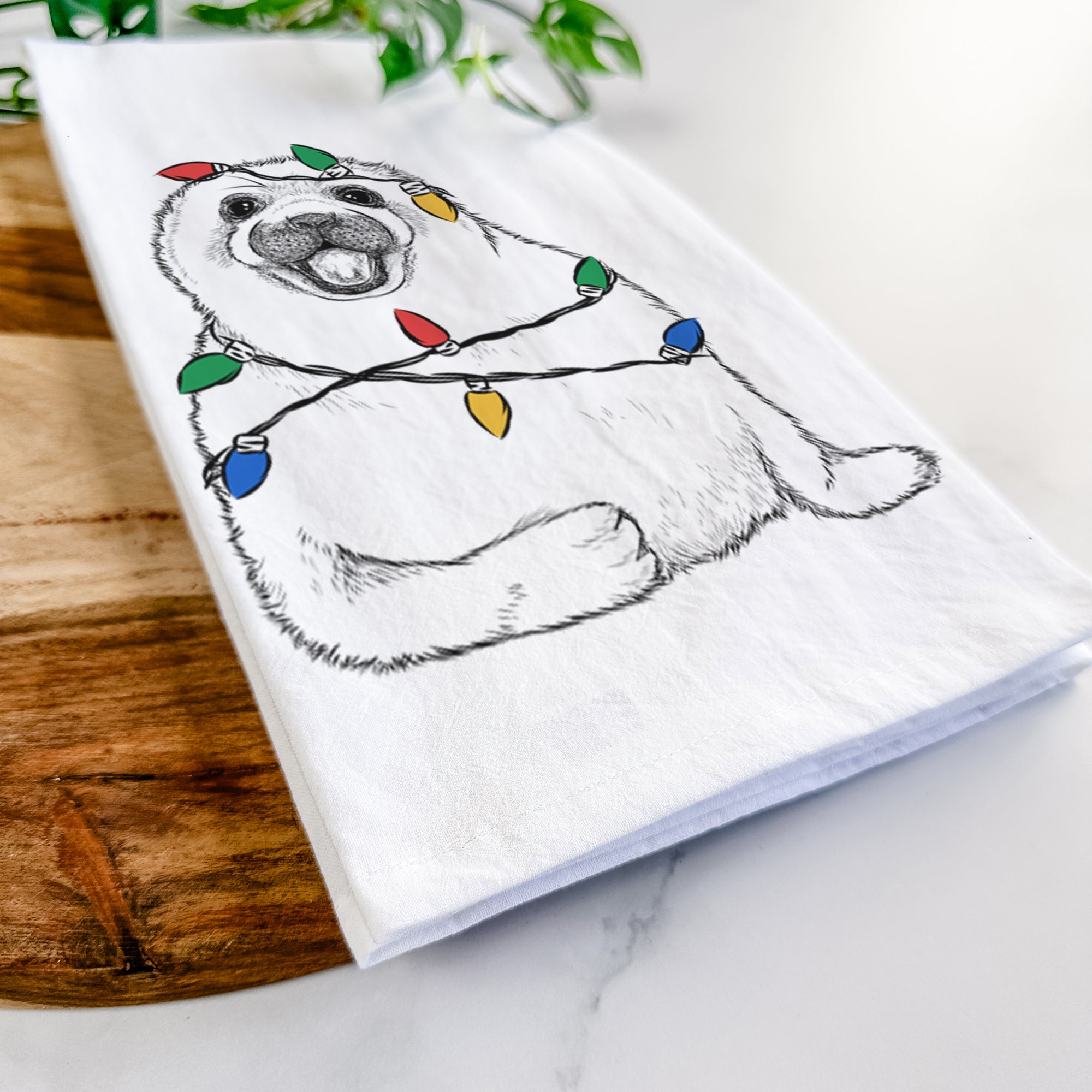 Bub the Harp Seal Tea Towel