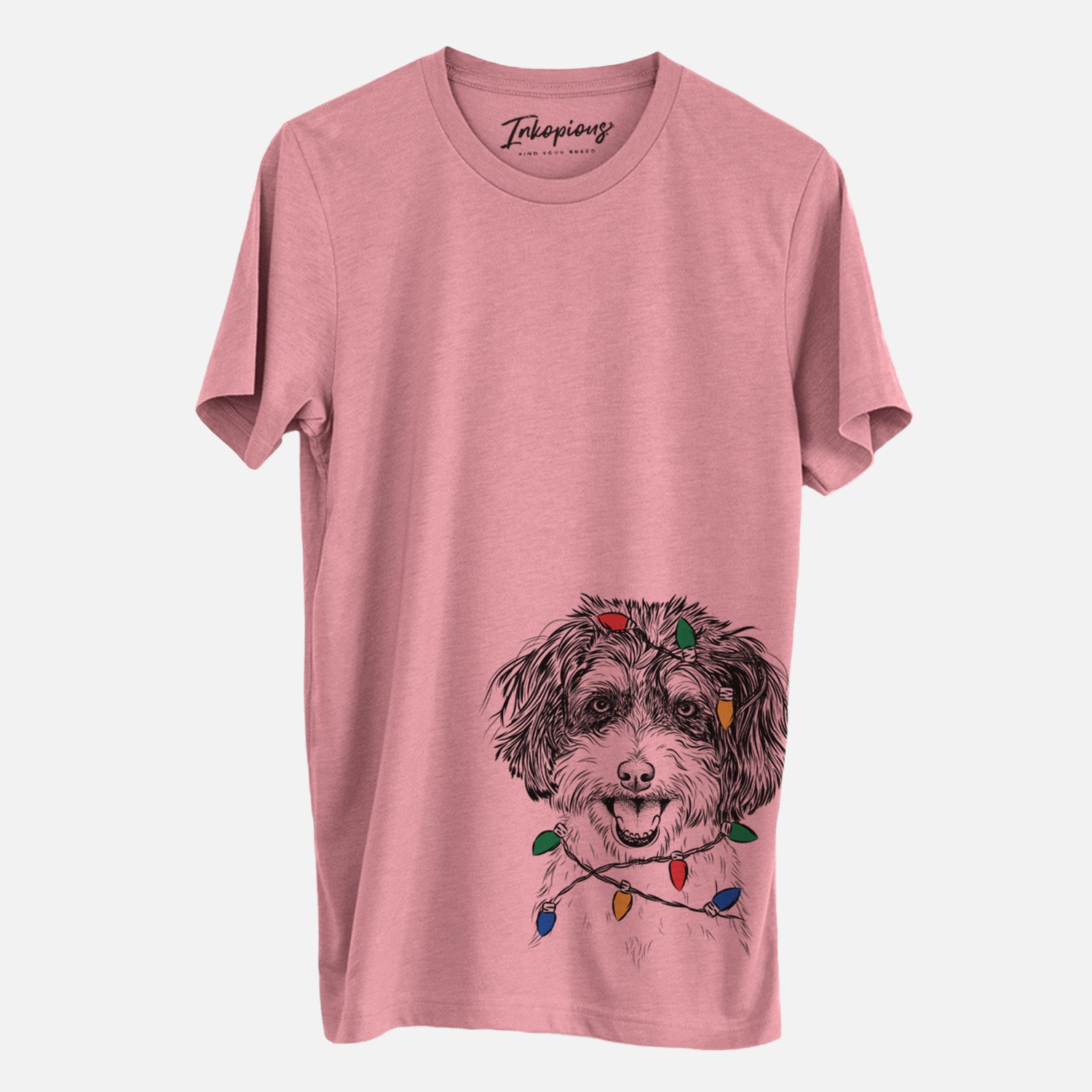 Christmas Lights Name the Cavapoo - Unisex Crewneck