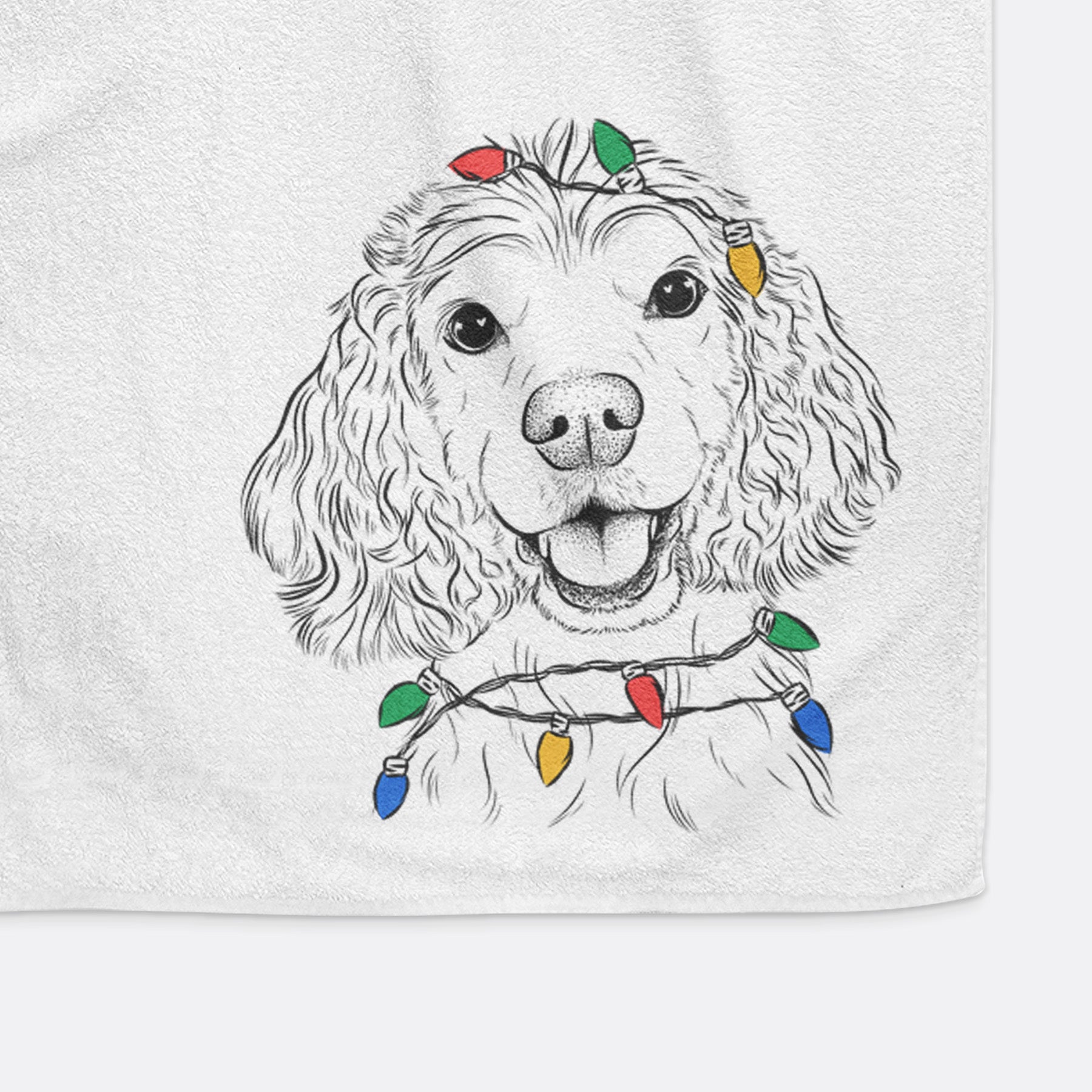 Cricket the American Cocker Spaniel Premium Hand Towel