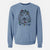 Christmas Lights Donnan the Rough Collie - Unisex Pigment Dyed Crew Sweatshirt