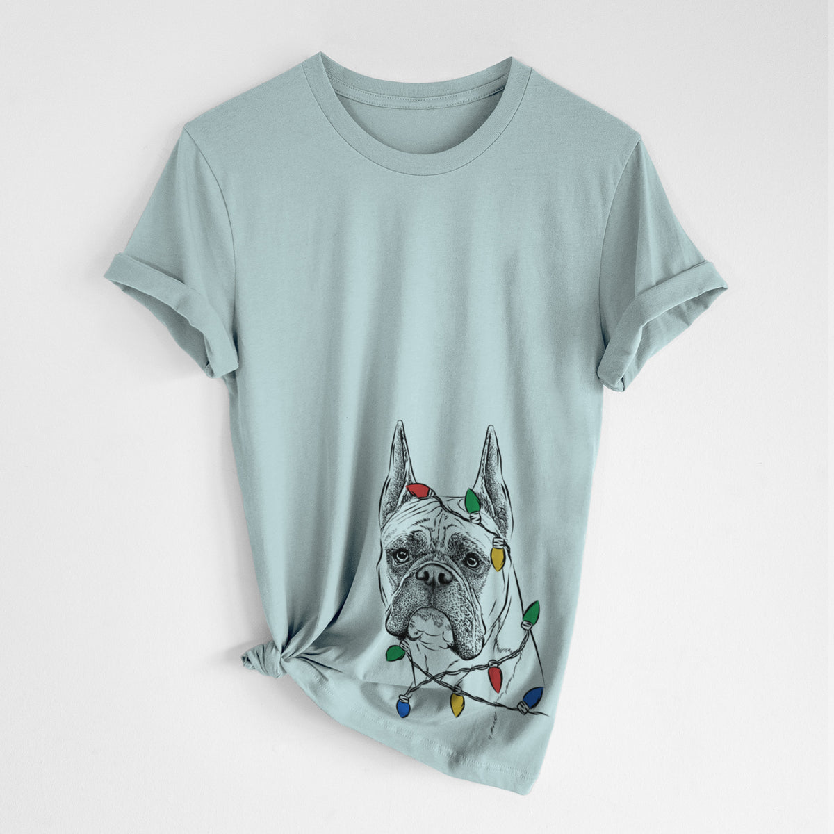 Christmas Lights Name the Boxer - Unisex Crewneck