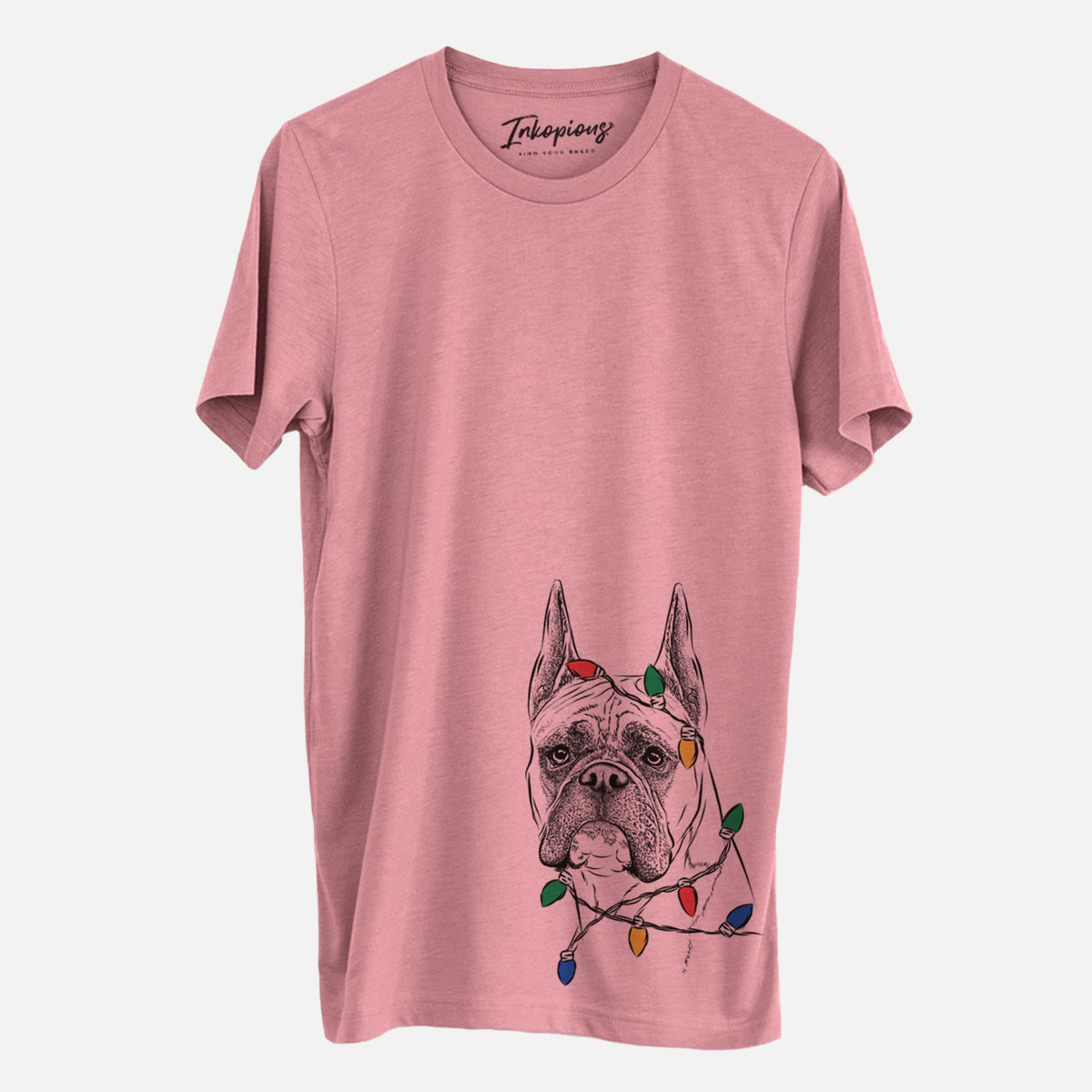 Christmas Lights Name the Boxer - Unisex Crewneck