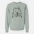 Christmas Lights Foster the Samoyed - Unisex Pigment Dyed Crew Sweatshirt