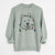 Christmas Lights Foster the Samoyed - Unisex Pigment Dyed Crew Sweatshirt