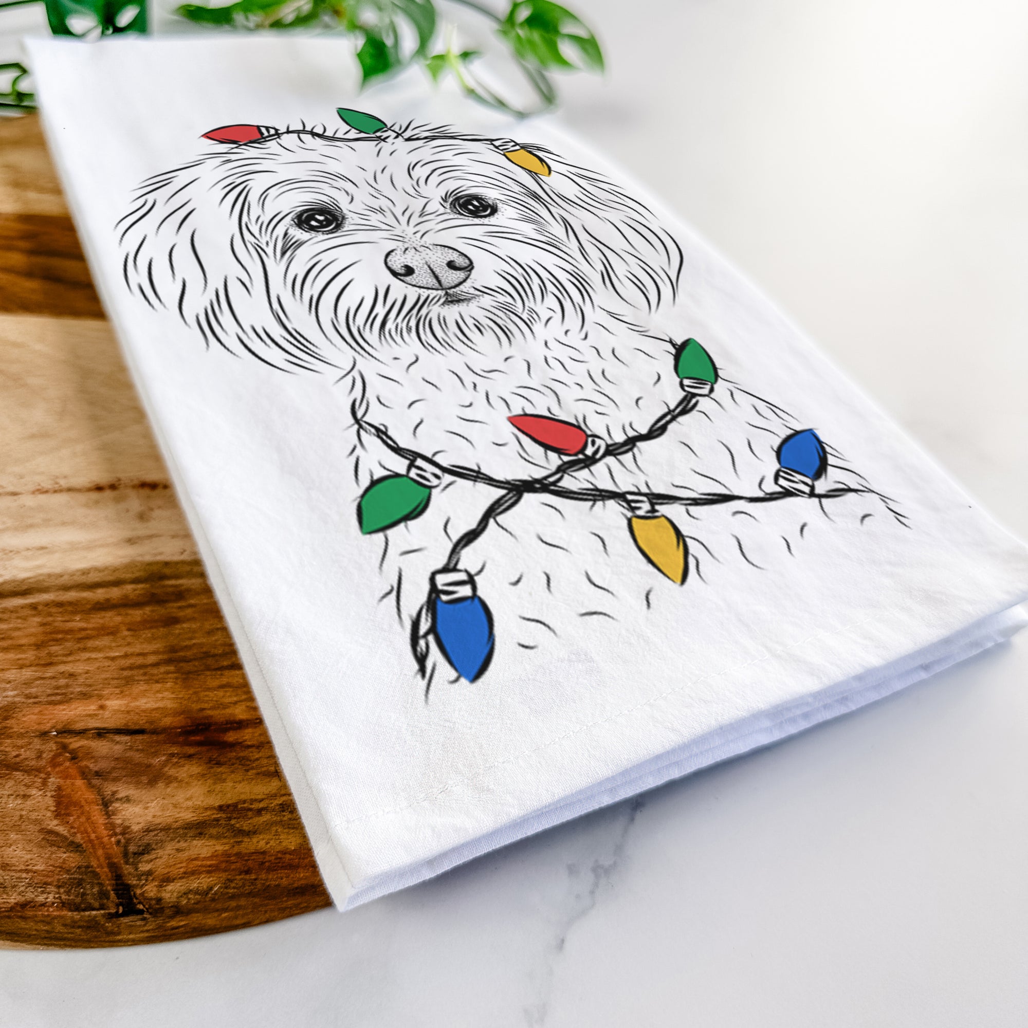 Francesca the Maltipoo Tea Towel