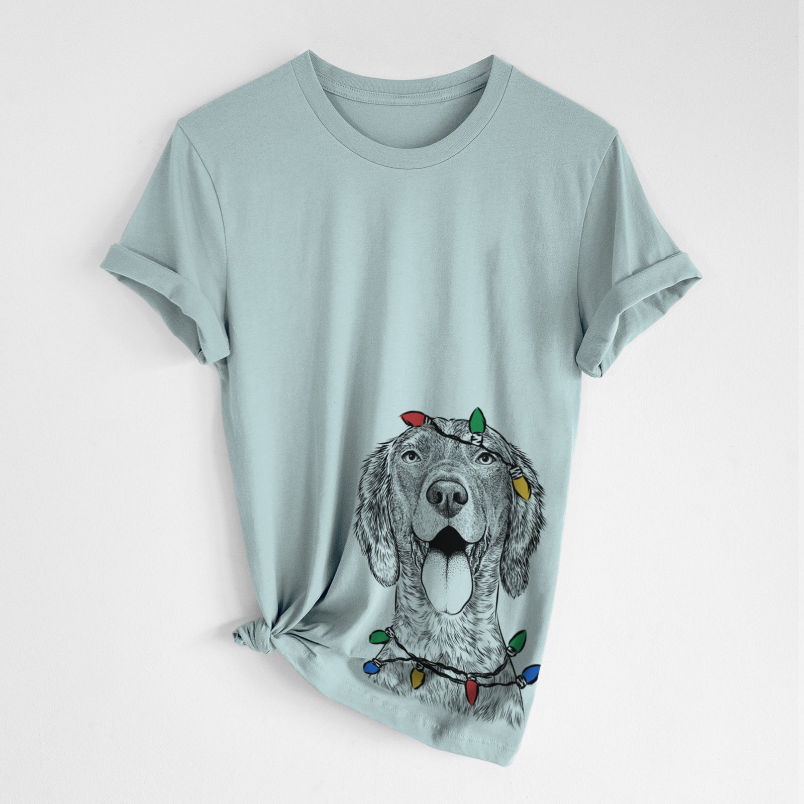 Christmas Lights Name the English Setter - Unisex Crewneck