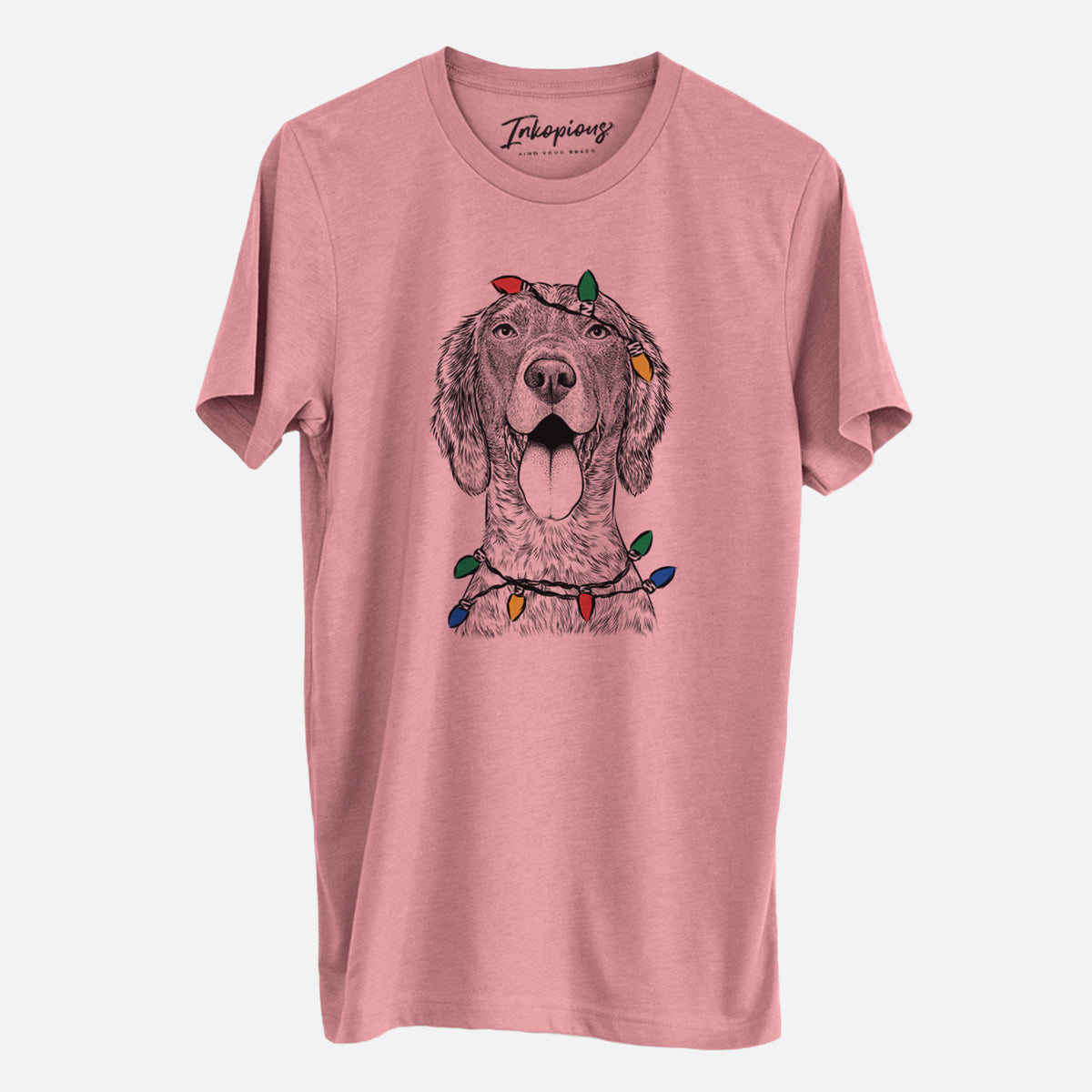 Christmas Lights Name the English Setter - Unisex Crewneck