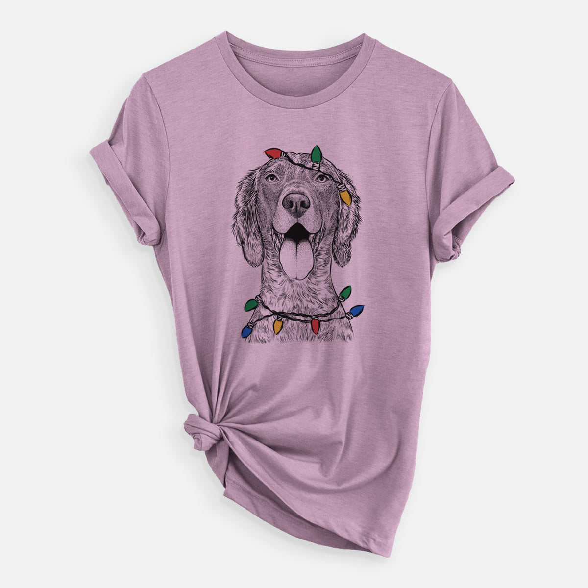 Christmas Lights Name the English Setter - Unisex Crewneck