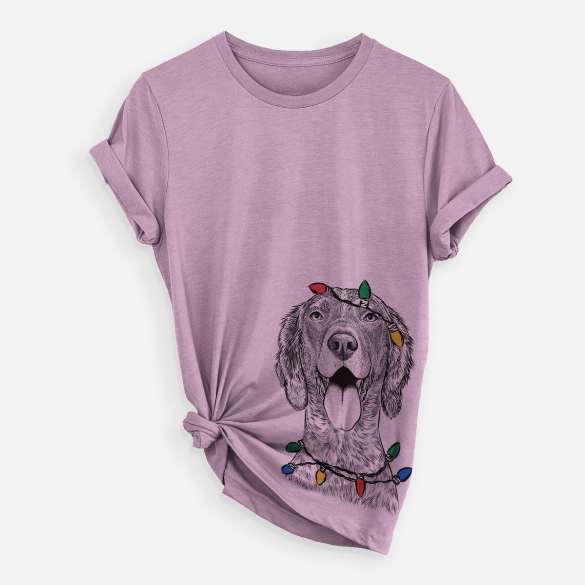 Christmas Lights Name the English Setter - Unisex Crewneck
