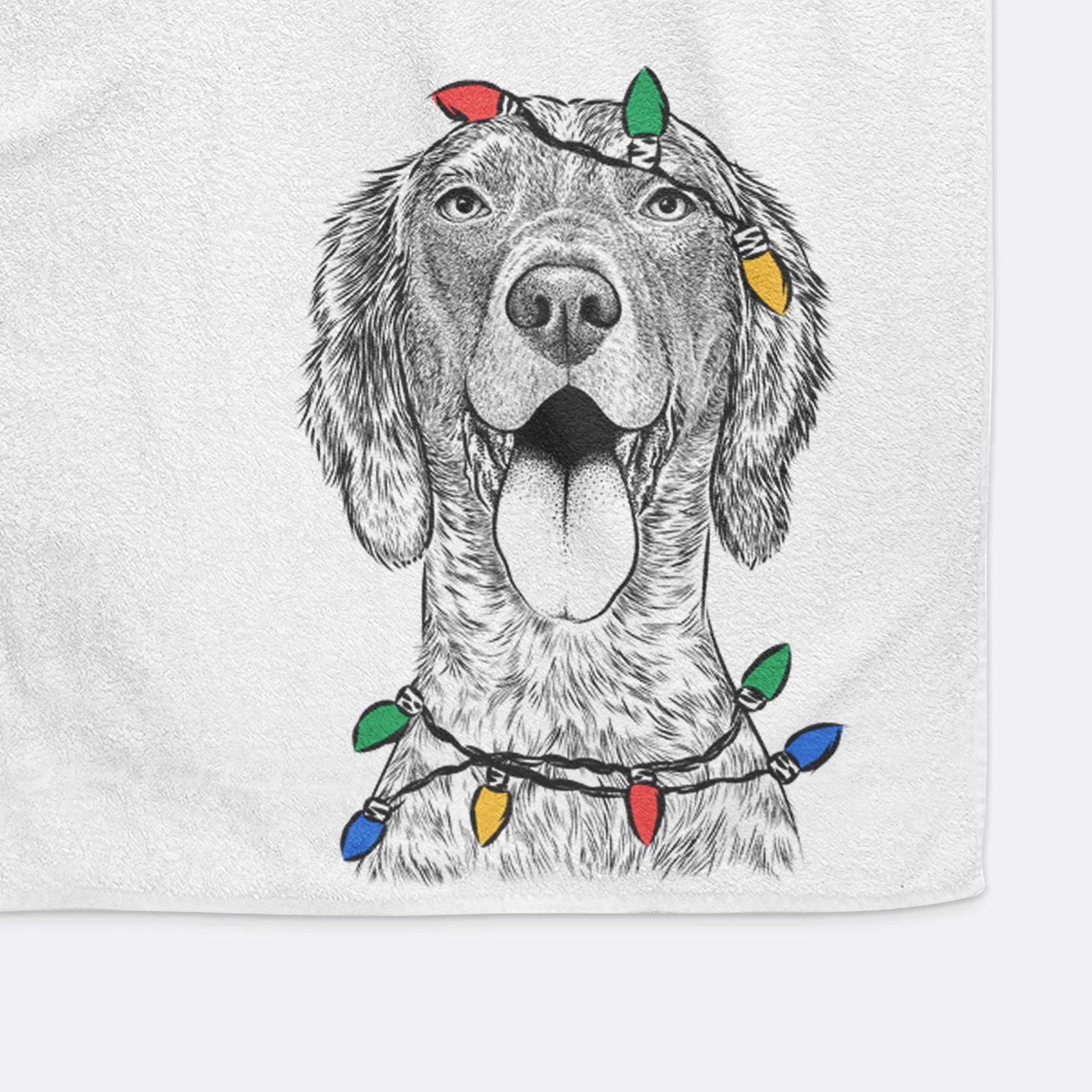 Freddy the English Setter Premium Hand Towel