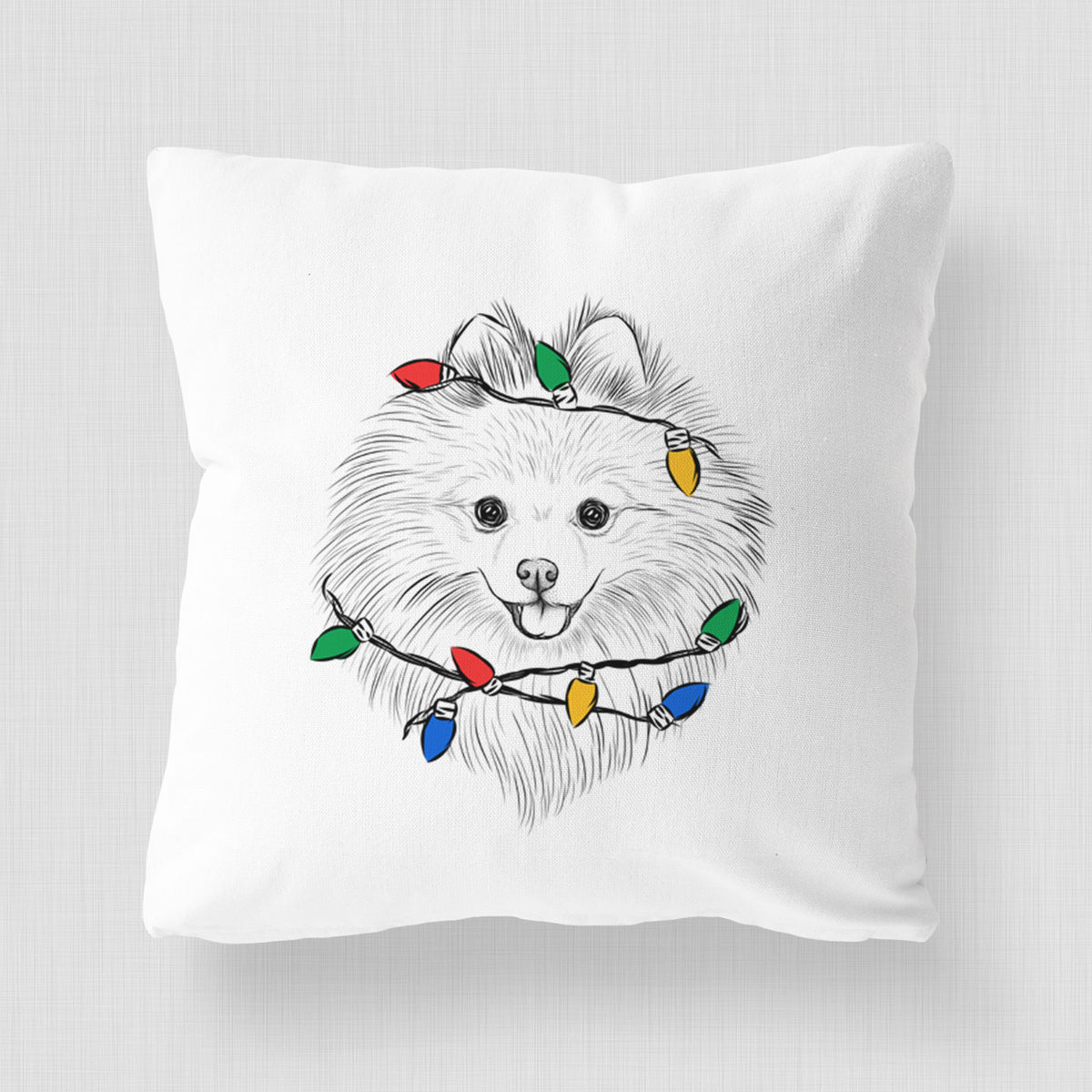 GiGi the Pomeranian - Throw Pillow Cover
