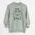 Christmas Lights Giovanni the Poodle - Unisex Pigment Dyed Crew Sweatshirt