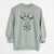 Christmas Lights Gunnar the Goat - Unisex Pigment Dyed Crew Sweatshirt