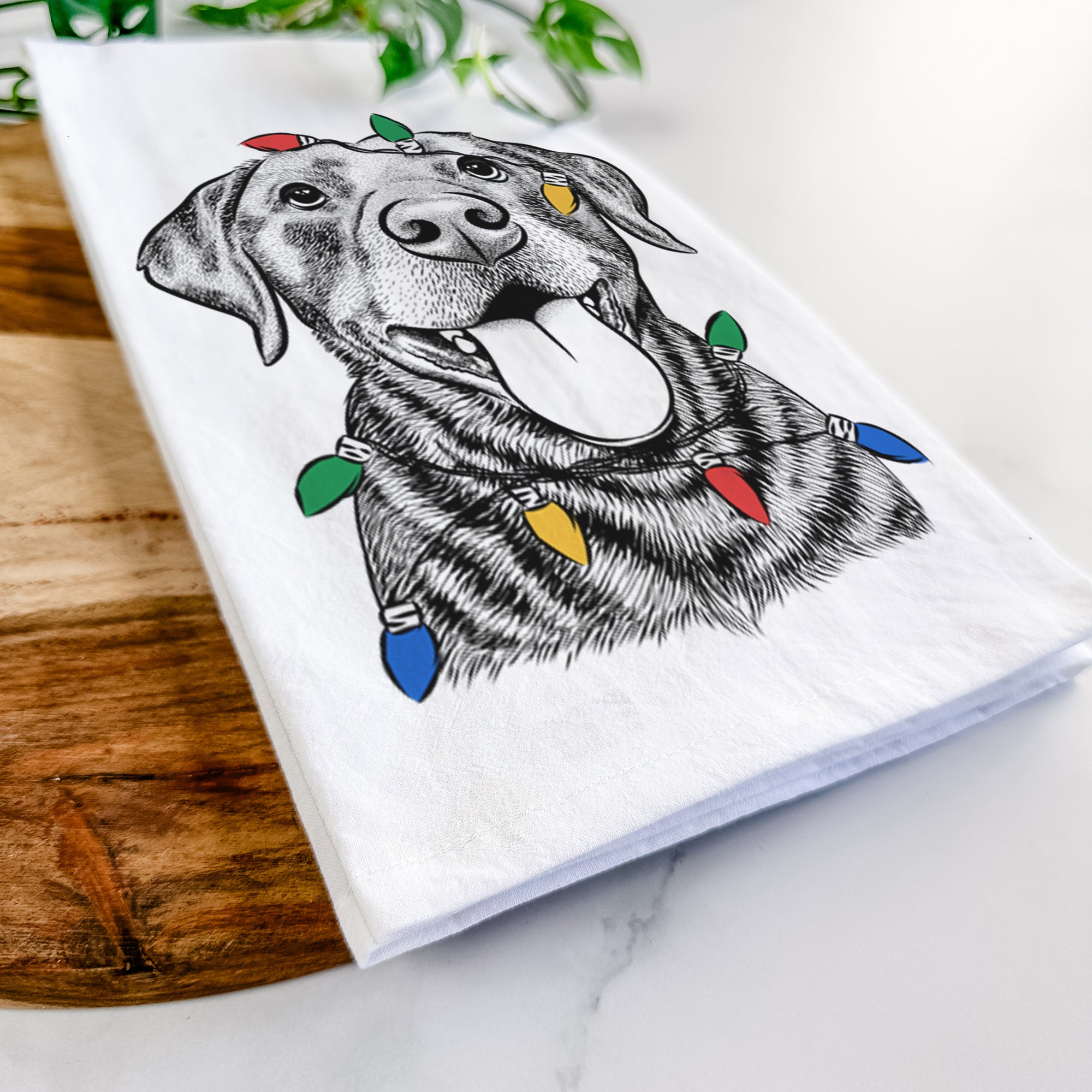 Gwen the Labrador Retriever Tea Towel