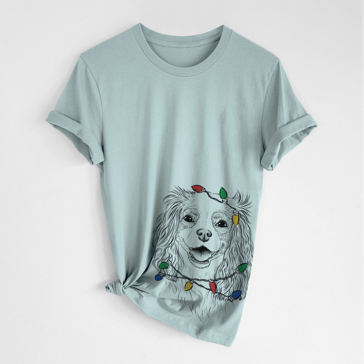 Christmas Lights Name the Cavalier King Charles Spaniel - Unisex Crewneck