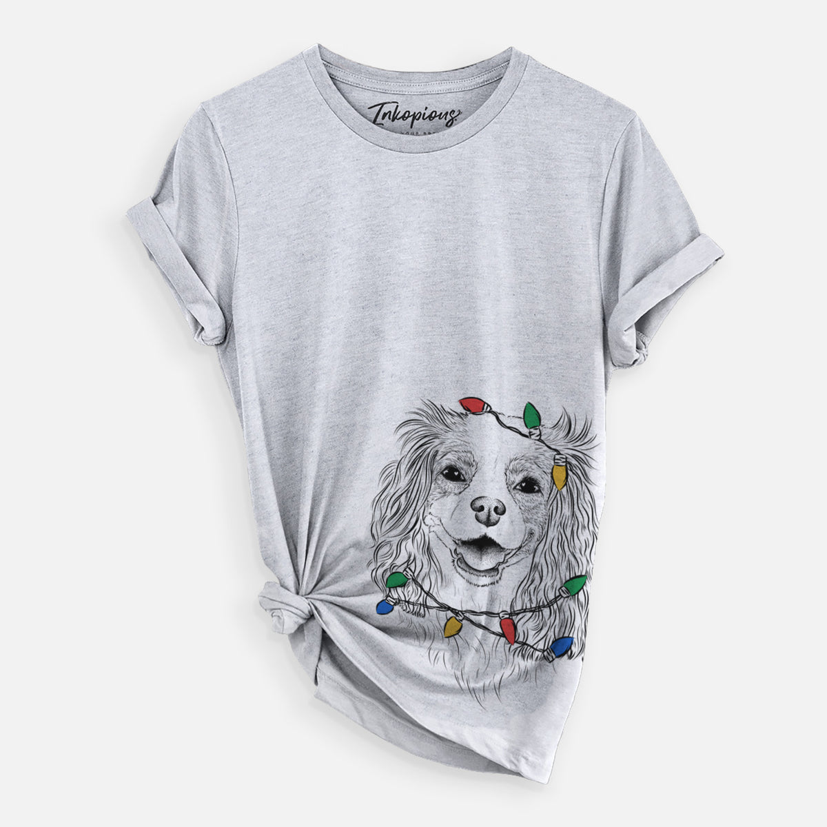 Christmas Lights Name the Cavalier King Charles Spaniel - Unisex Crewneck