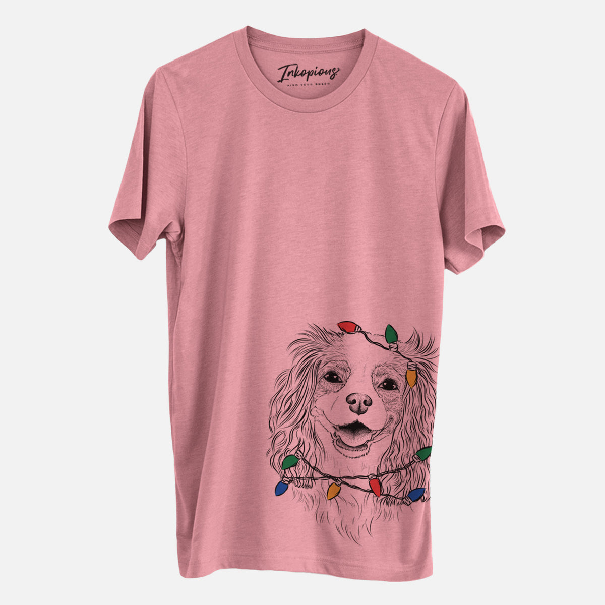 Christmas Lights Name the Cavalier King Charles Spaniel - Unisex Crewneck