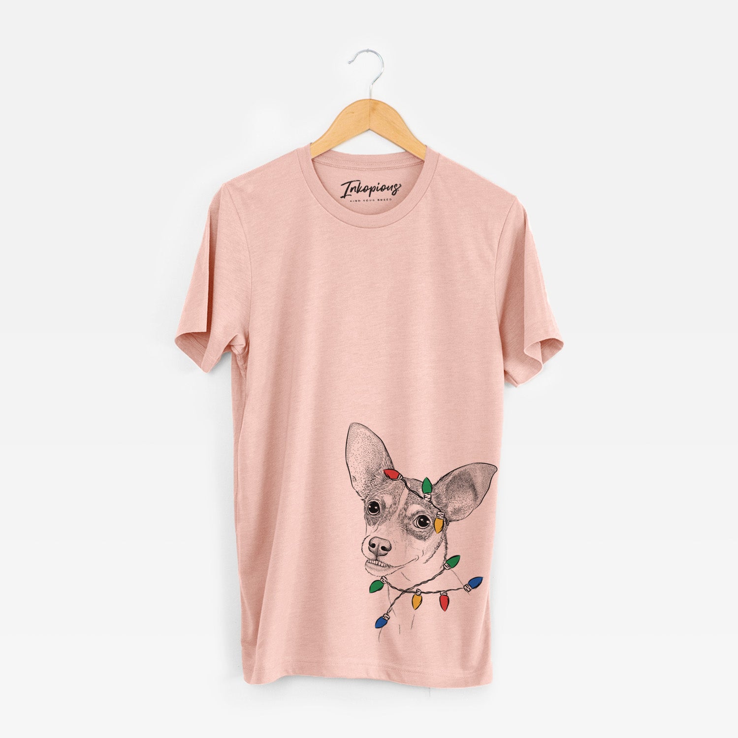 Christmas Lights Kailani the Chihuahua Mix - Unisex Crewneck