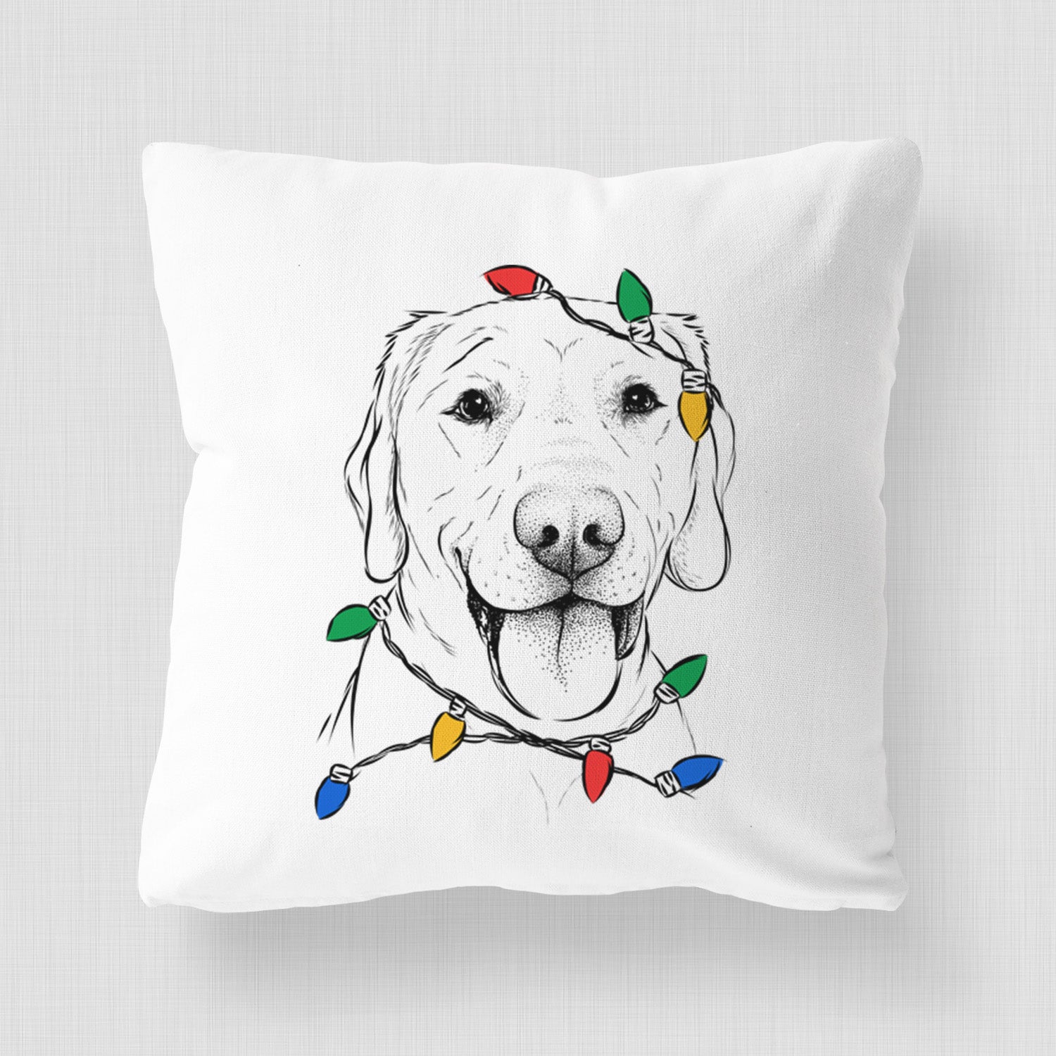 Klay the Labrador Retriever - Throw Pillow Cover