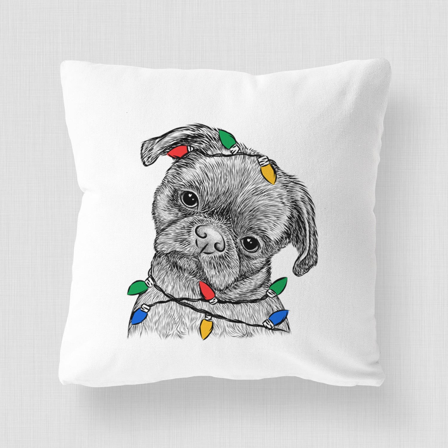 Koko the Shih Tzu - Throw Pillow Cover