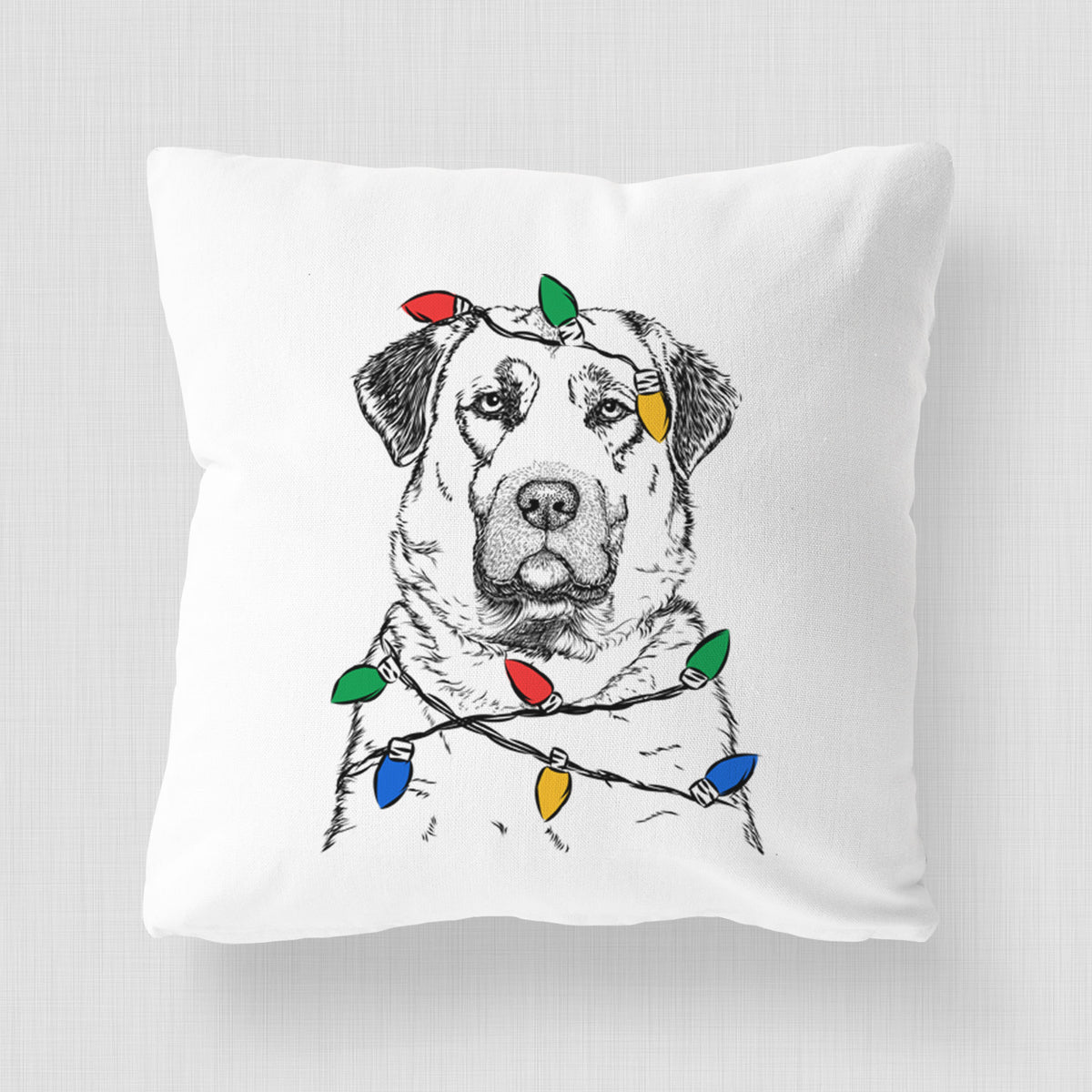 Loca the Anatolian Shepherd - Throw Pillow Cover