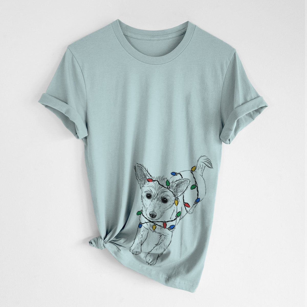 Christmas Lights Name the Terrier Mix - Unisex Crewneck