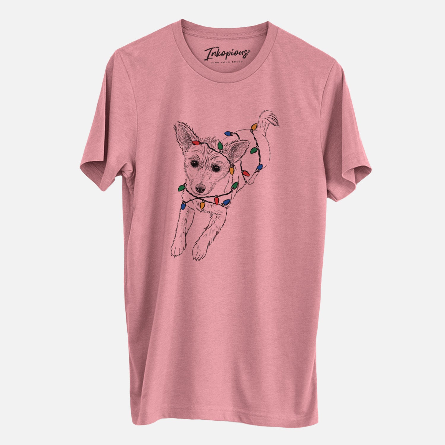 Christmas Lights Name the Terrier Mix - Unisex Crewneck