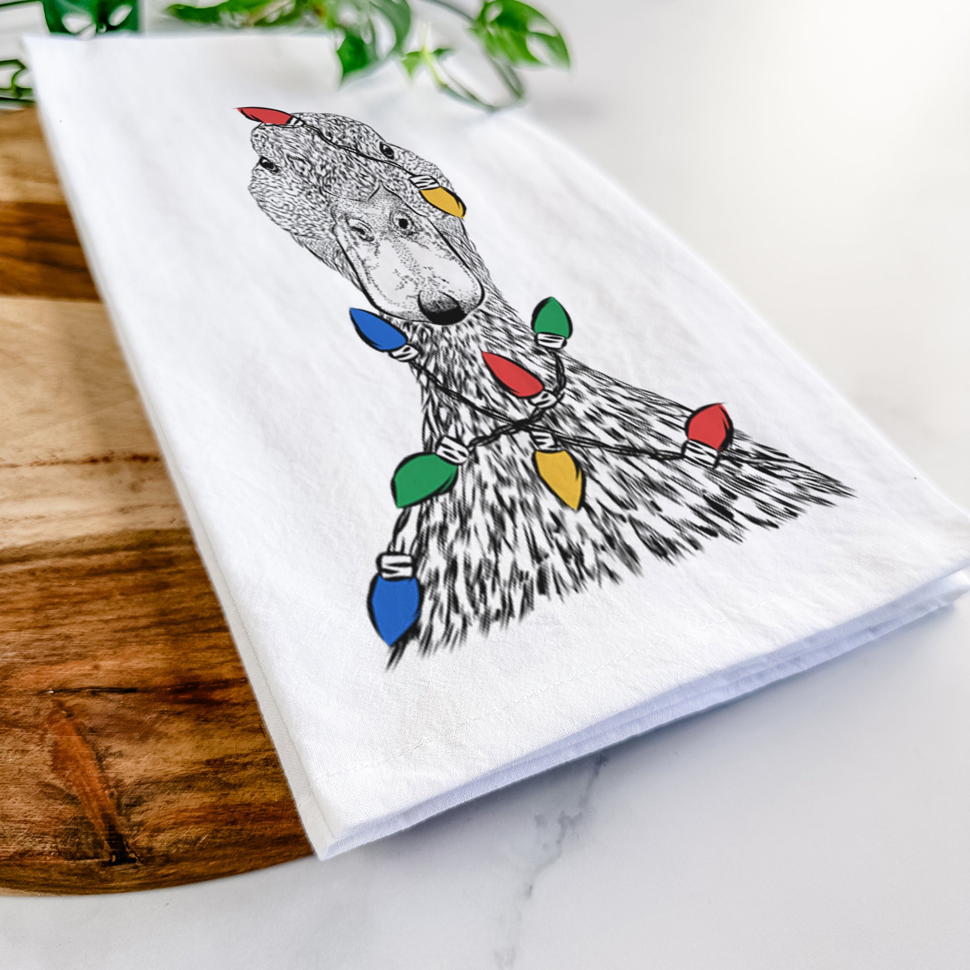 Marge the Mallard Duck Tea Towel