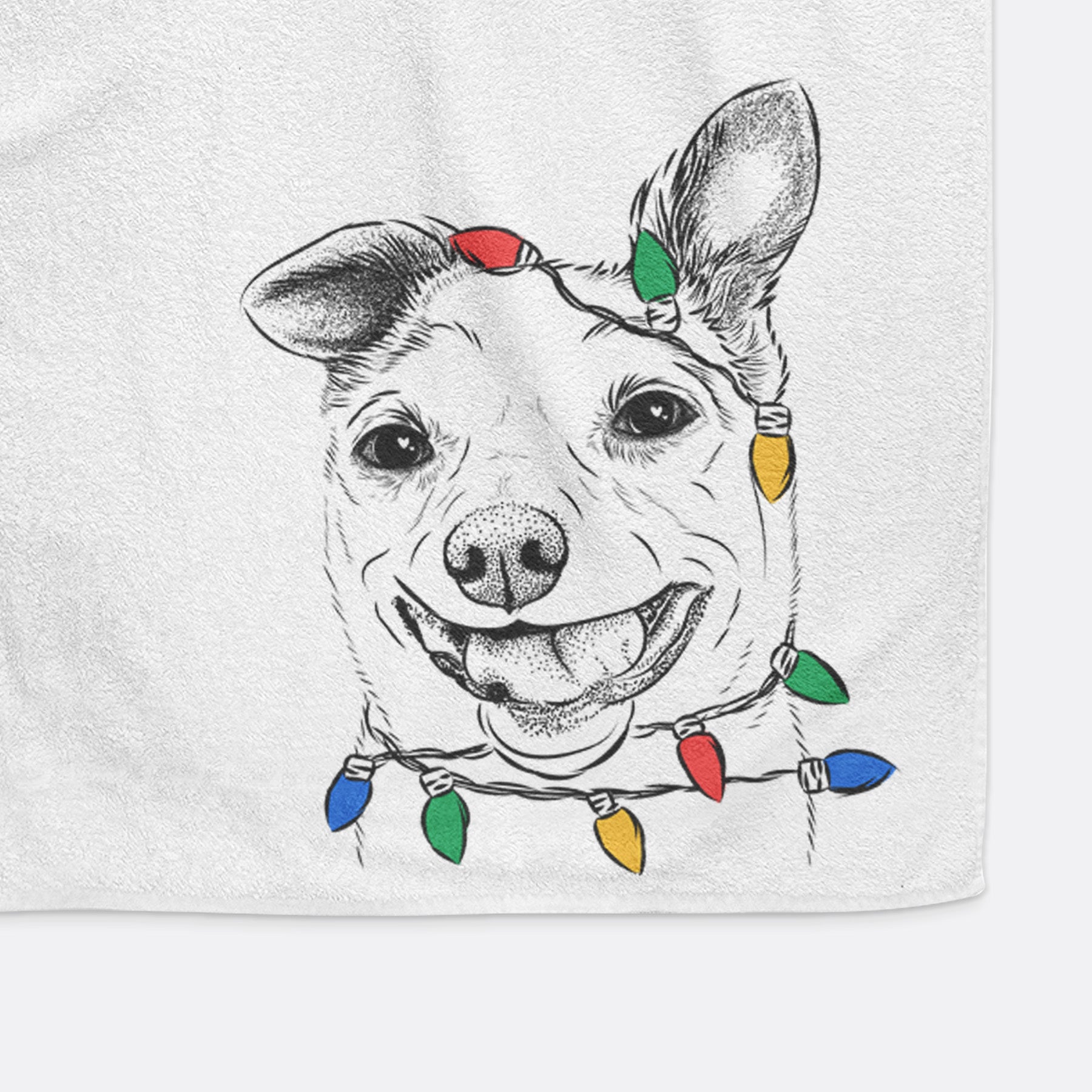 Mortimer the Mixed Breed Premium Hand Towel