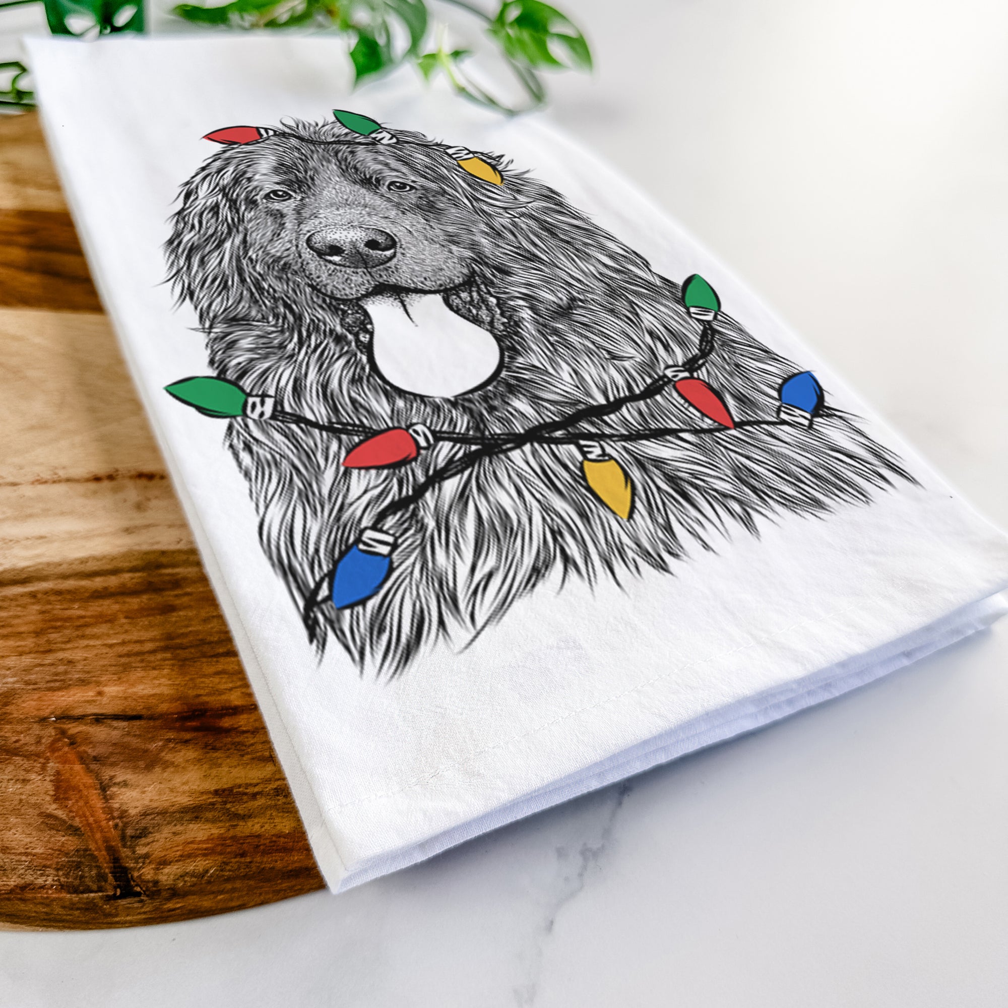 Neptune the Newfoundland Tea Towel