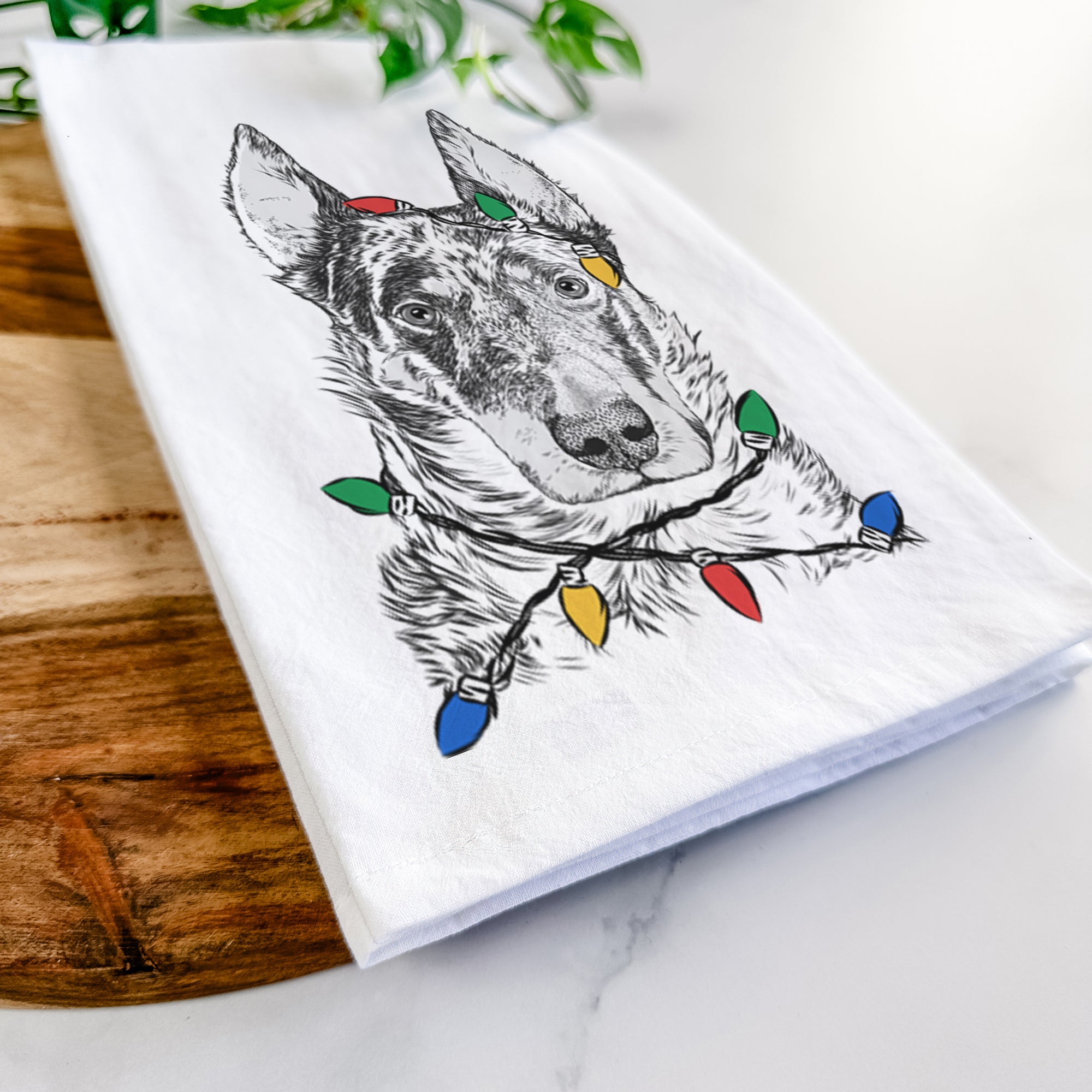 Nori the Beauceron Tea Towel