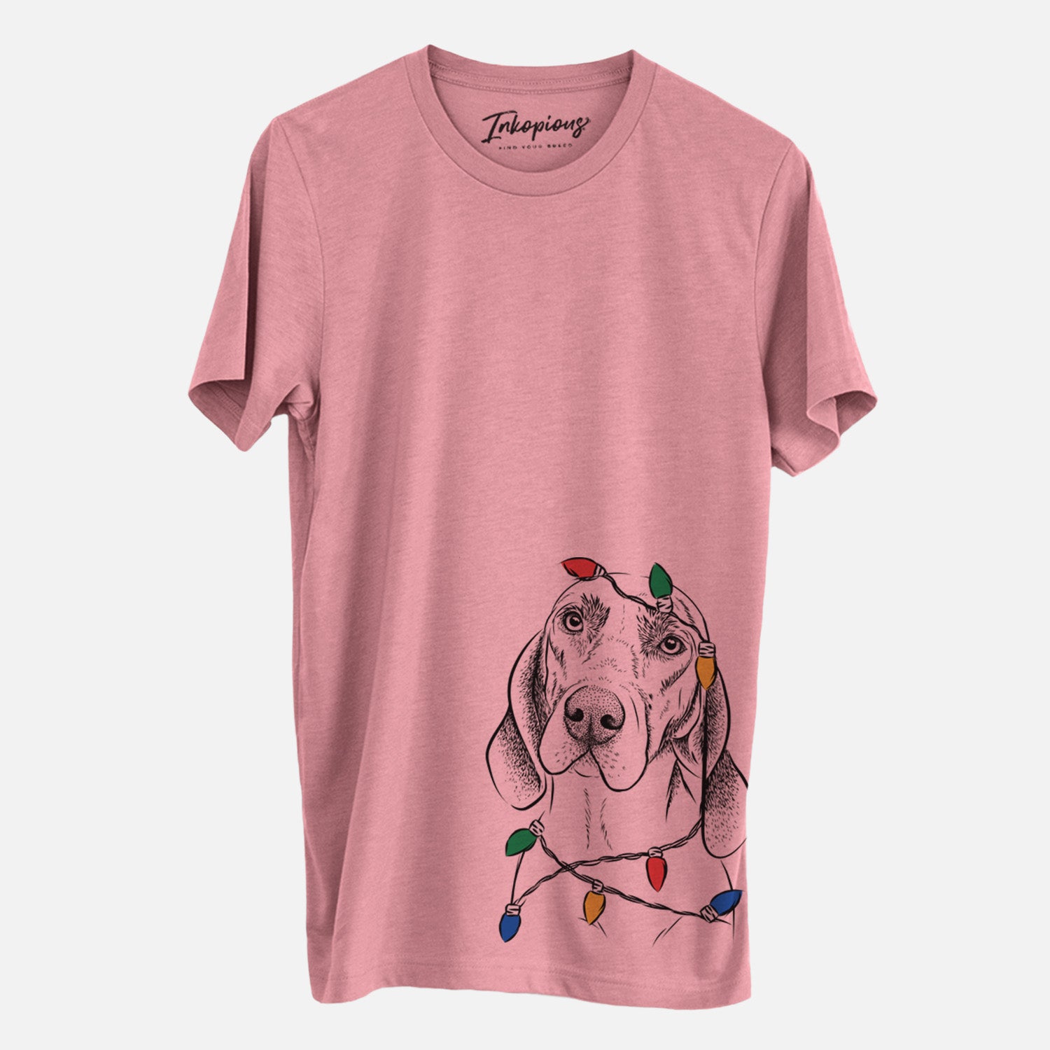 Christmas Lights Name the Plott Hound - Unisex Crewneck