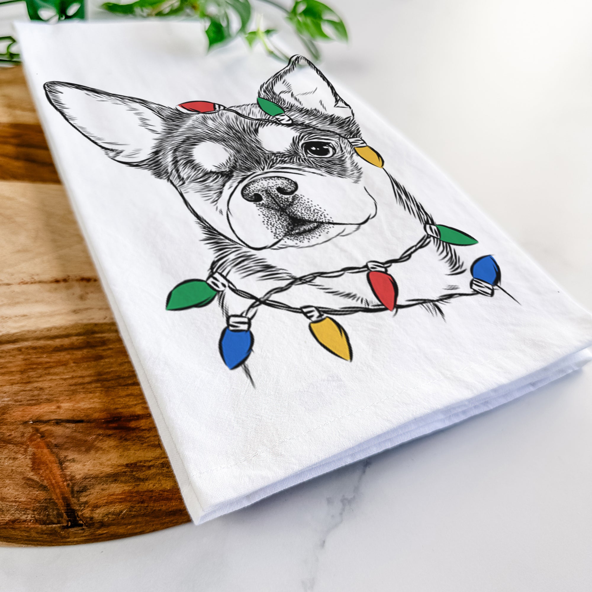 Paris the Chihuahua Tea Towel