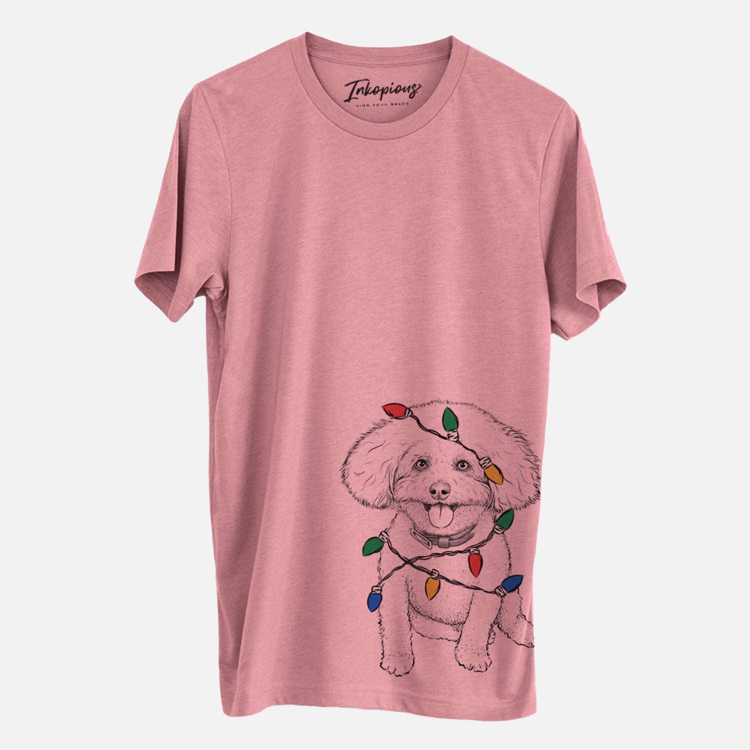 Christmas Lights Name the Bichon Frise - Unisex Crewneck