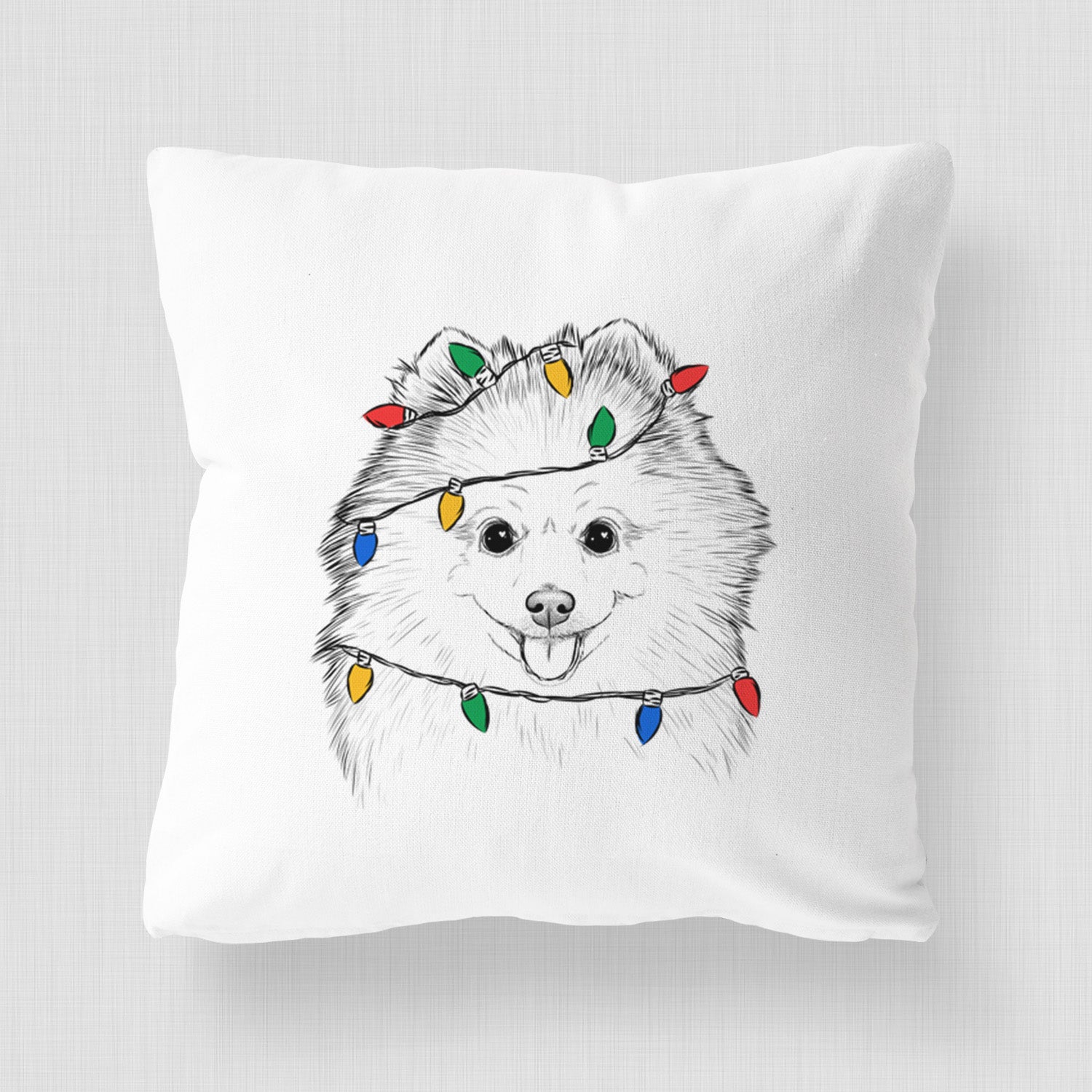 Piper Jo the Pomeranian - Throw Pillow Cover
