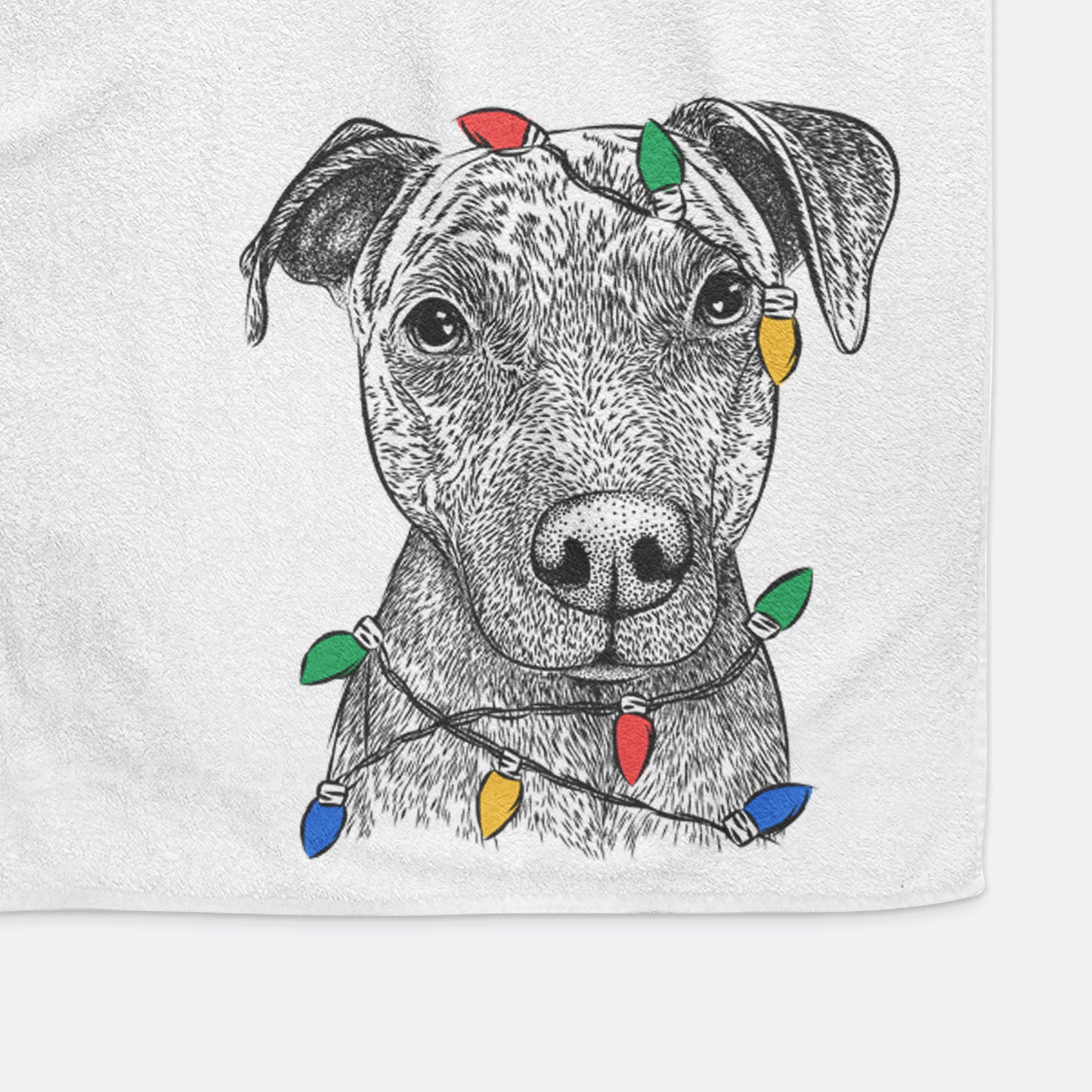 Reeses the Pitbull Premium Hand Towel