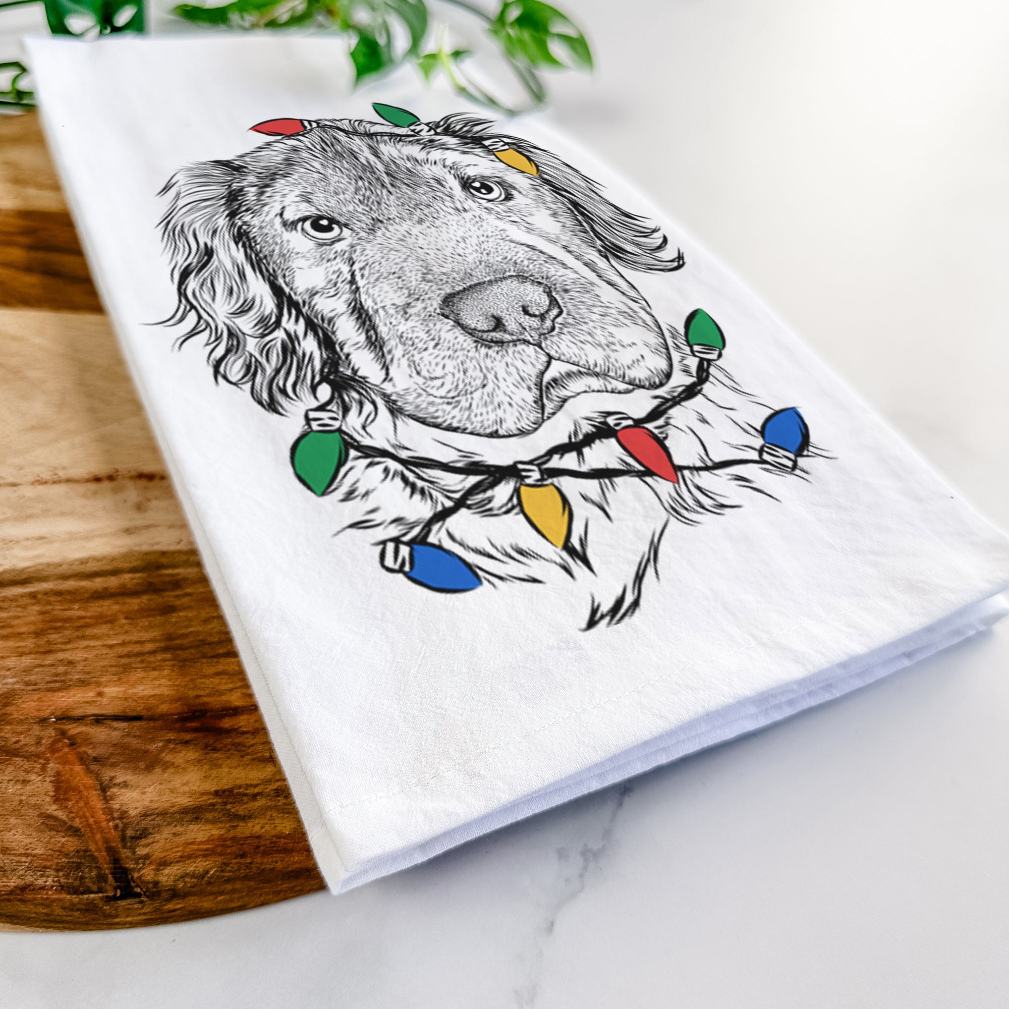 Rex the Mini Hippo Tea Towel