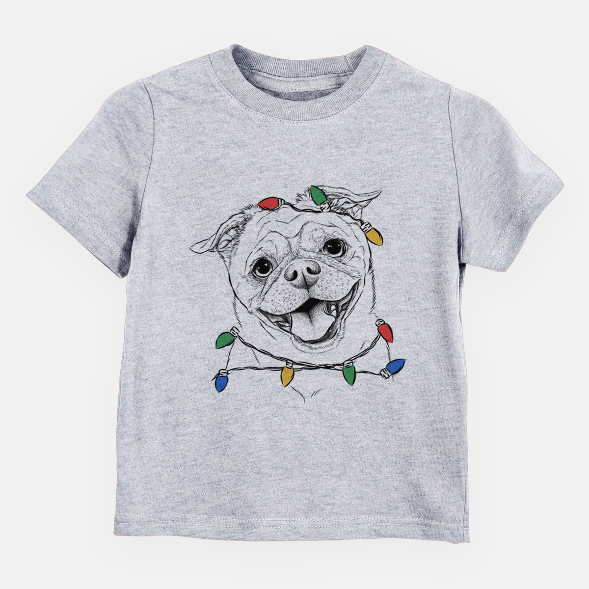 Christmas Lights Riley the Chug - Kids/Youth/Toddler Shirt