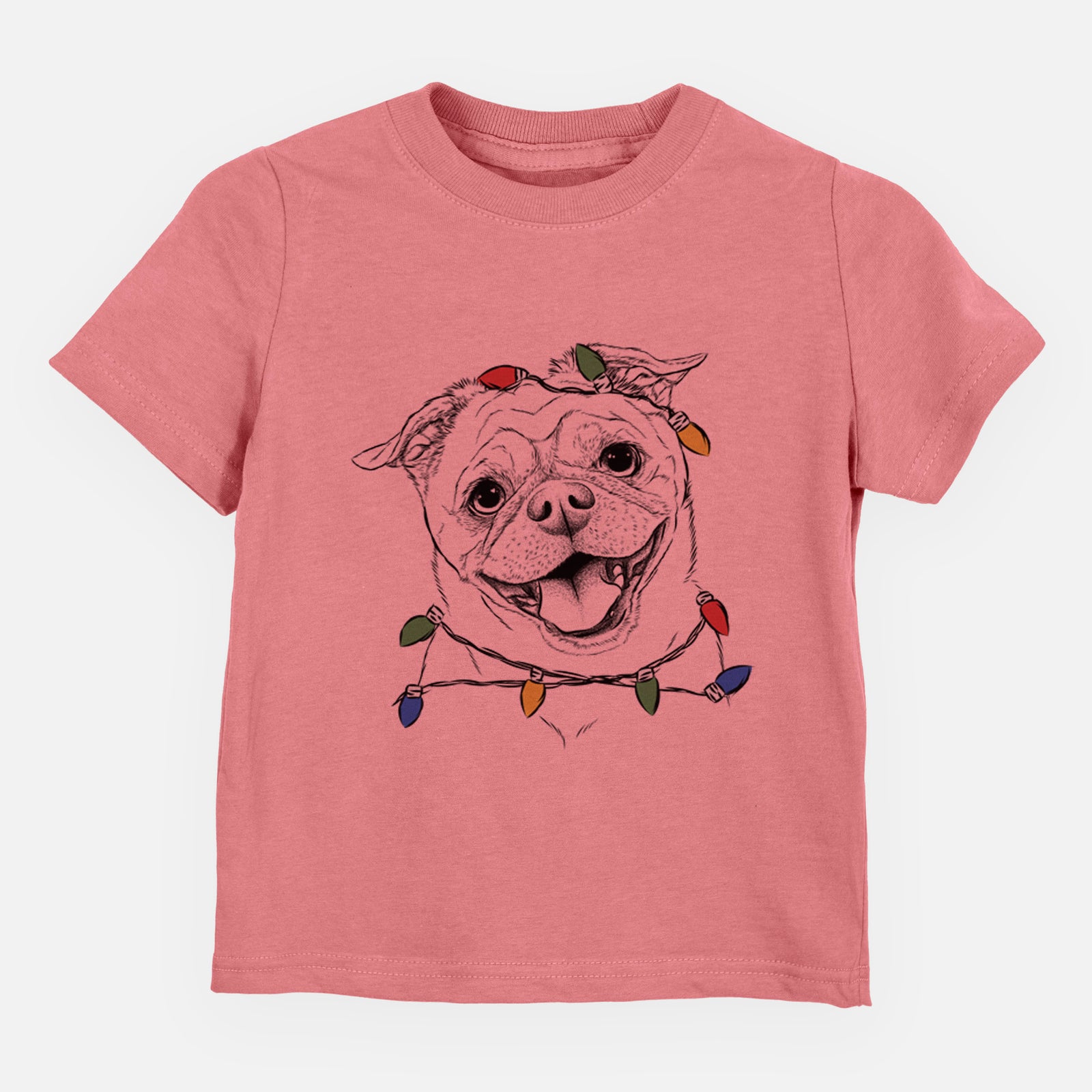 Christmas Lights Riley the Chug - Kids/Youth/Toddler Shirt