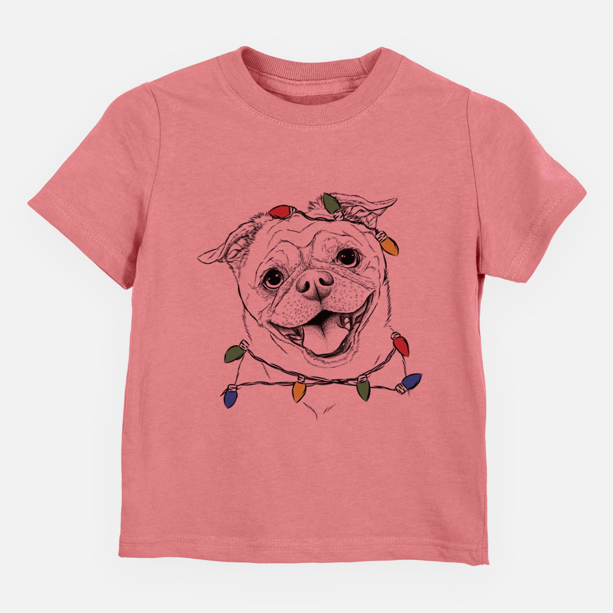 Christmas Lights Riley the Chug - Kids/Youth/Toddler Shirt