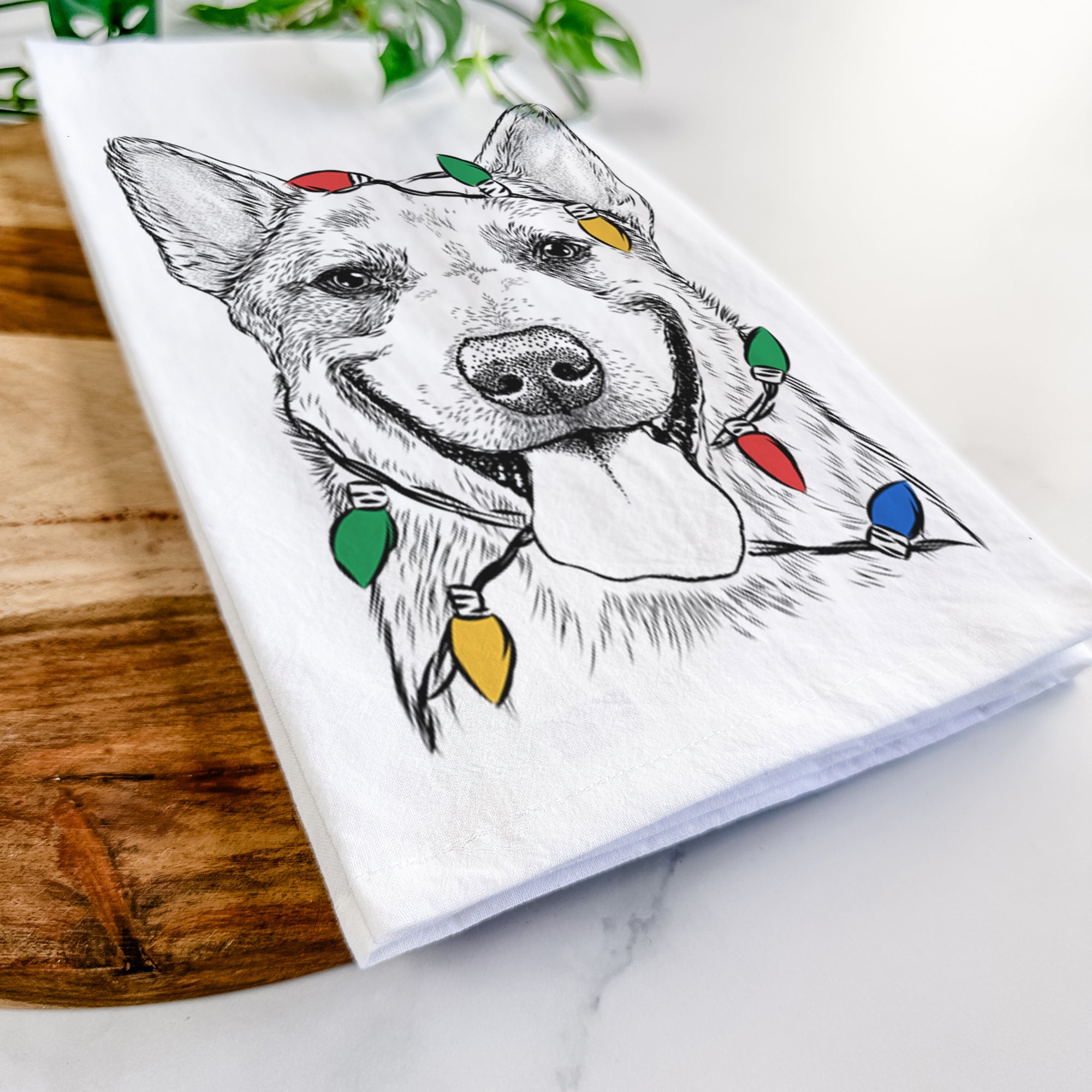 Rio the Australian Cattle Dog Tea Towel