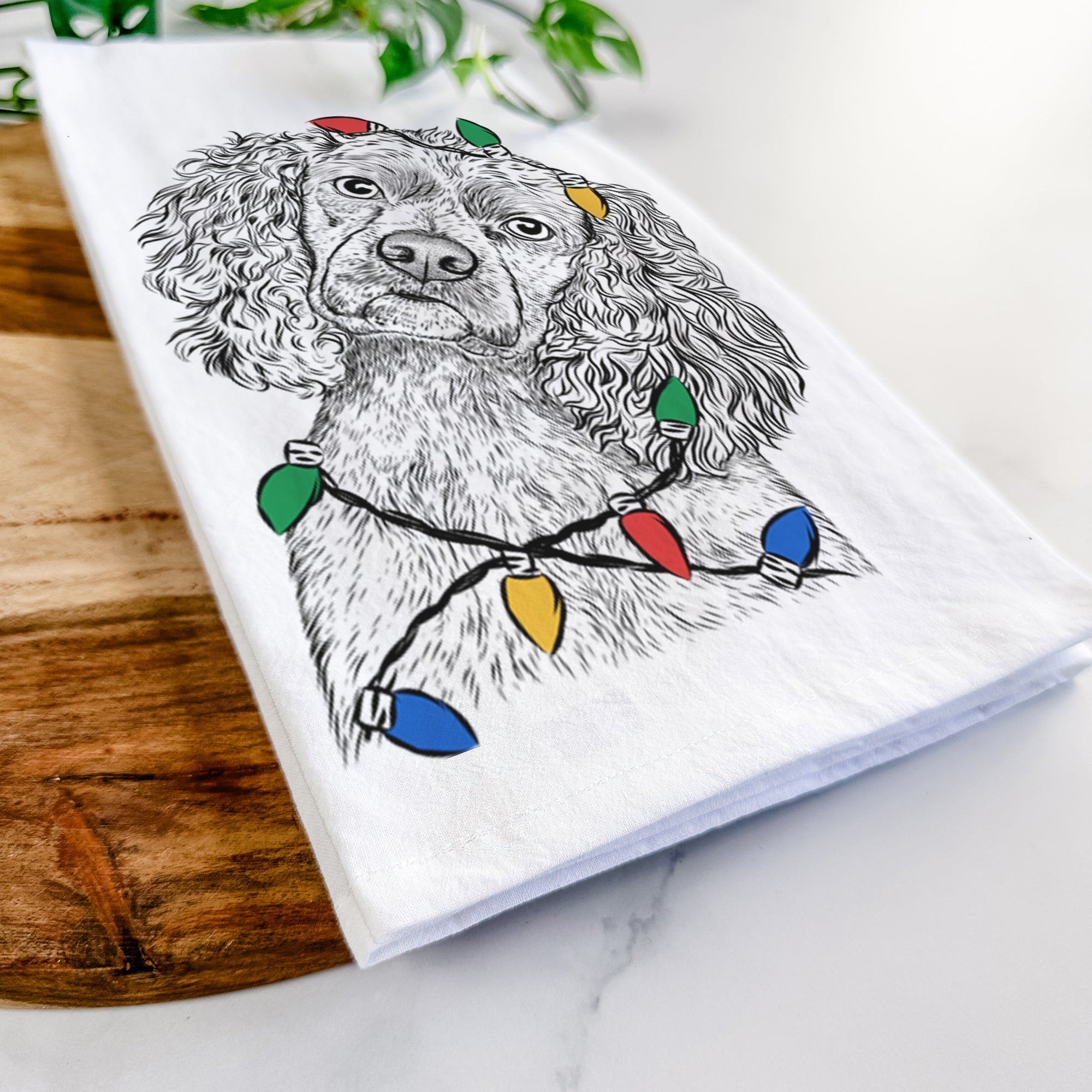 Sadie the Cocker Spaniel Tea Towel