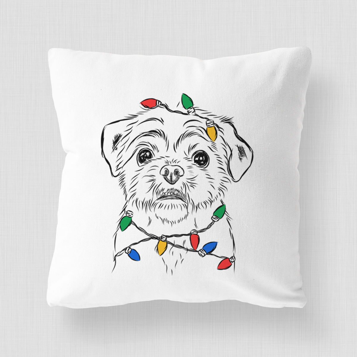 Smash the Shih Tzu - Throw Pillow Cover