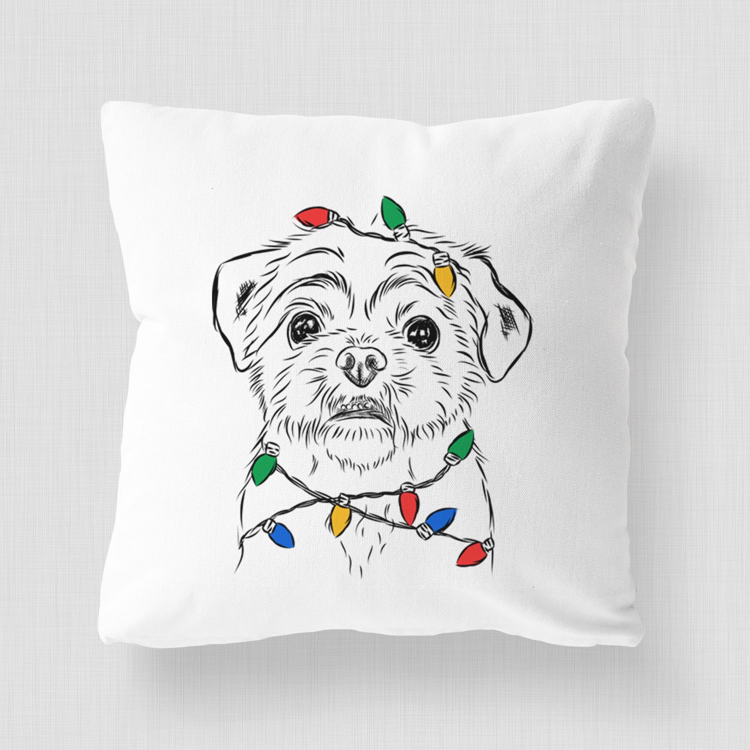 Smash the Shih Tzu - Throw Pillow Cover