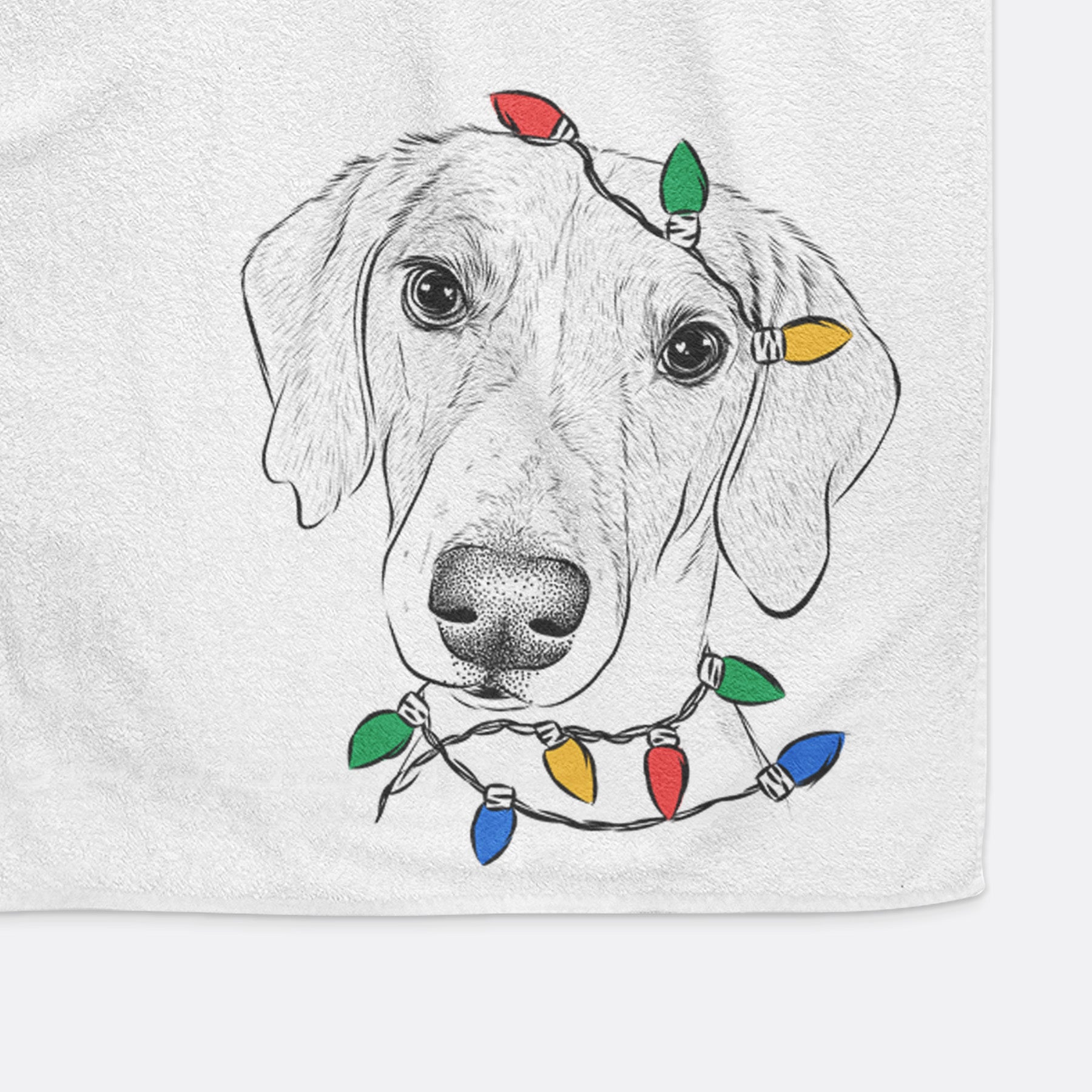 Stanley the Foxhound Decorative Hand Towel